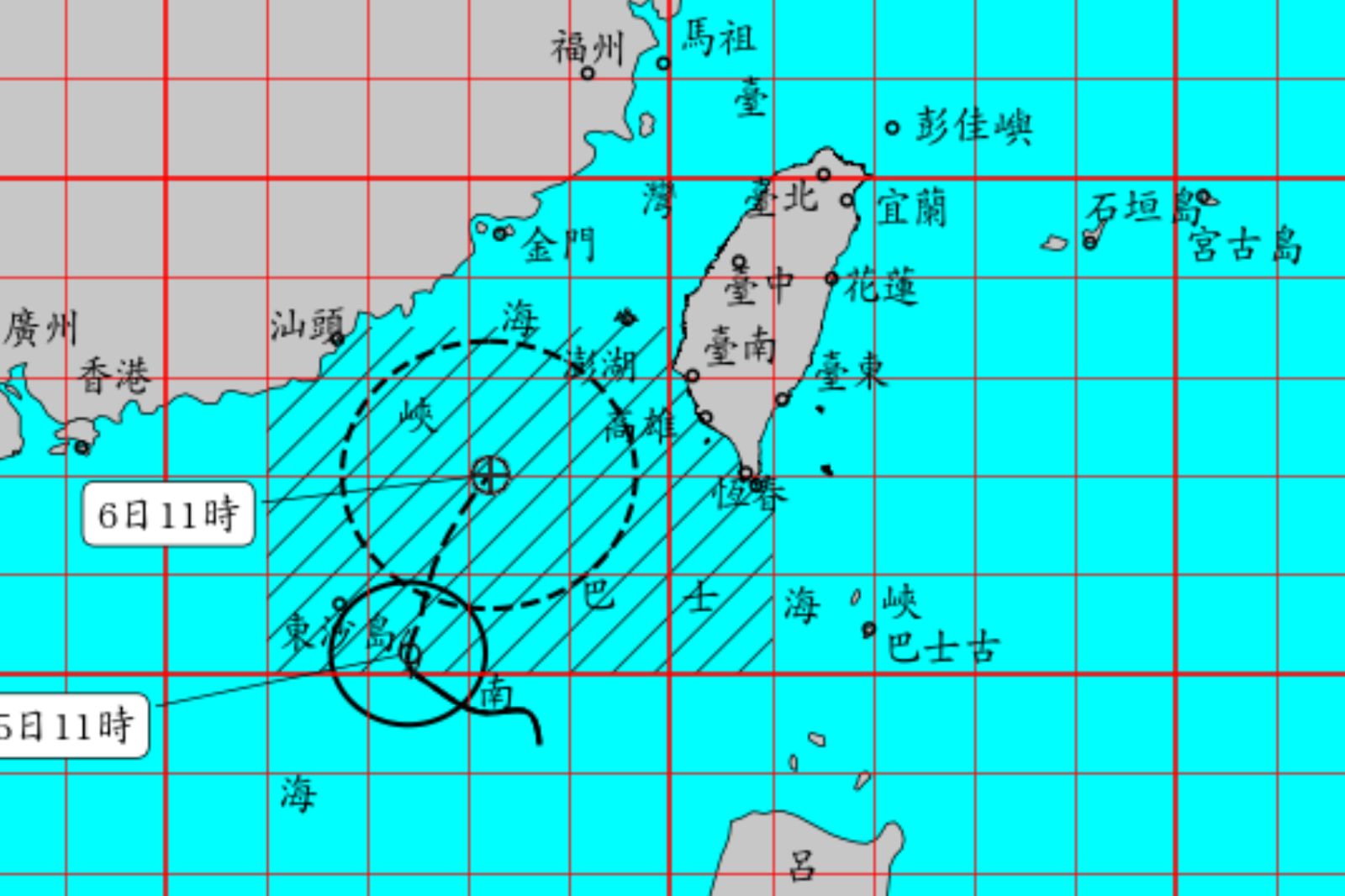 不斷更新／輕颱丹娜絲逼近　停航、休園一次看