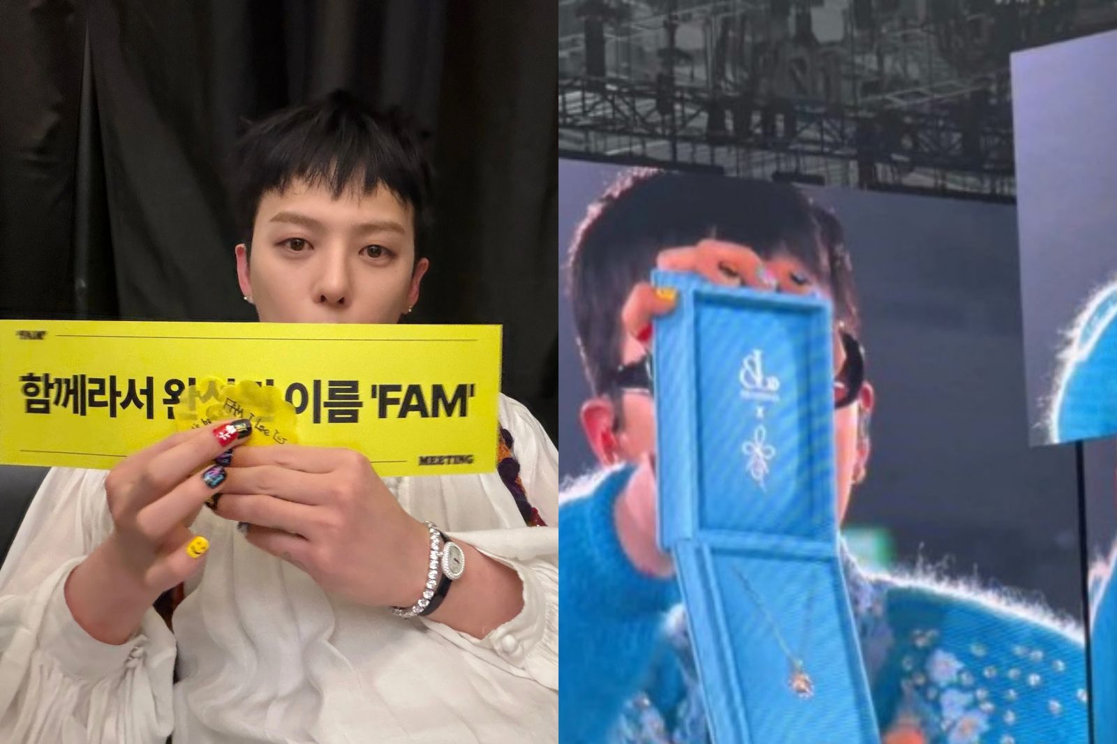 女粉一舉牌就送35萬項鍊!GD首辦見面會寵爆 當場送「結婚賀禮」全場看傻