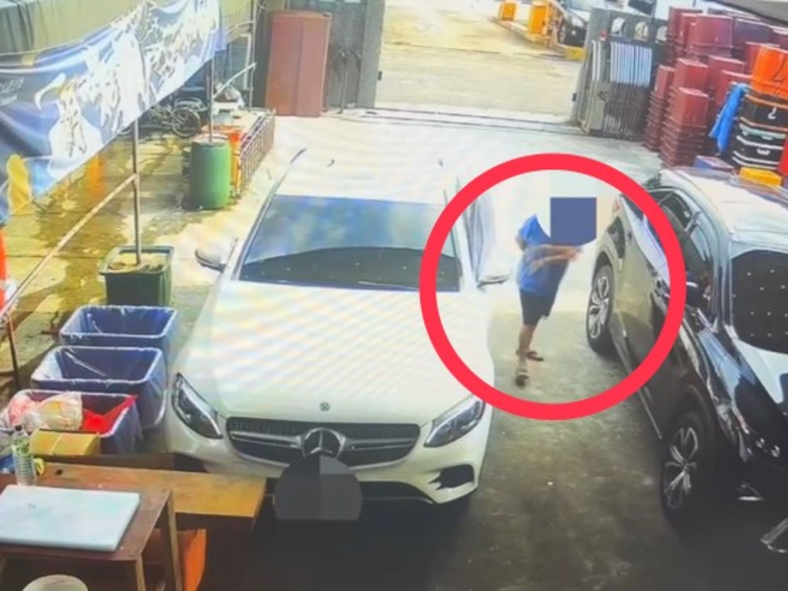 45歲蔡姓男子朝52歲林姓仲介連開3槍。翻攝畫面