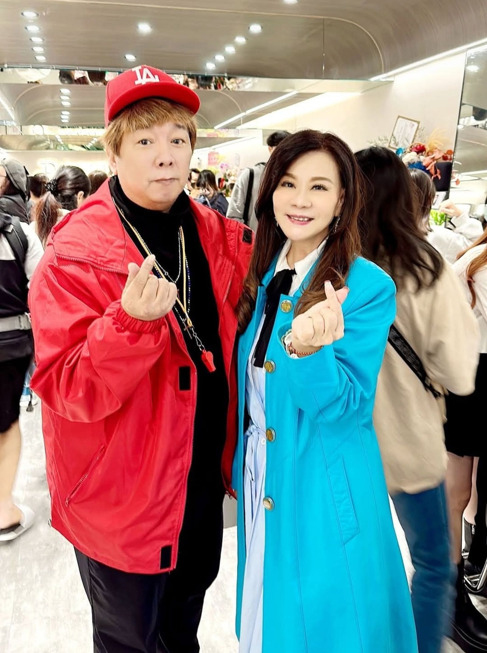 龍千玉與曹西平相識45年。翻攝龍千玉臉書