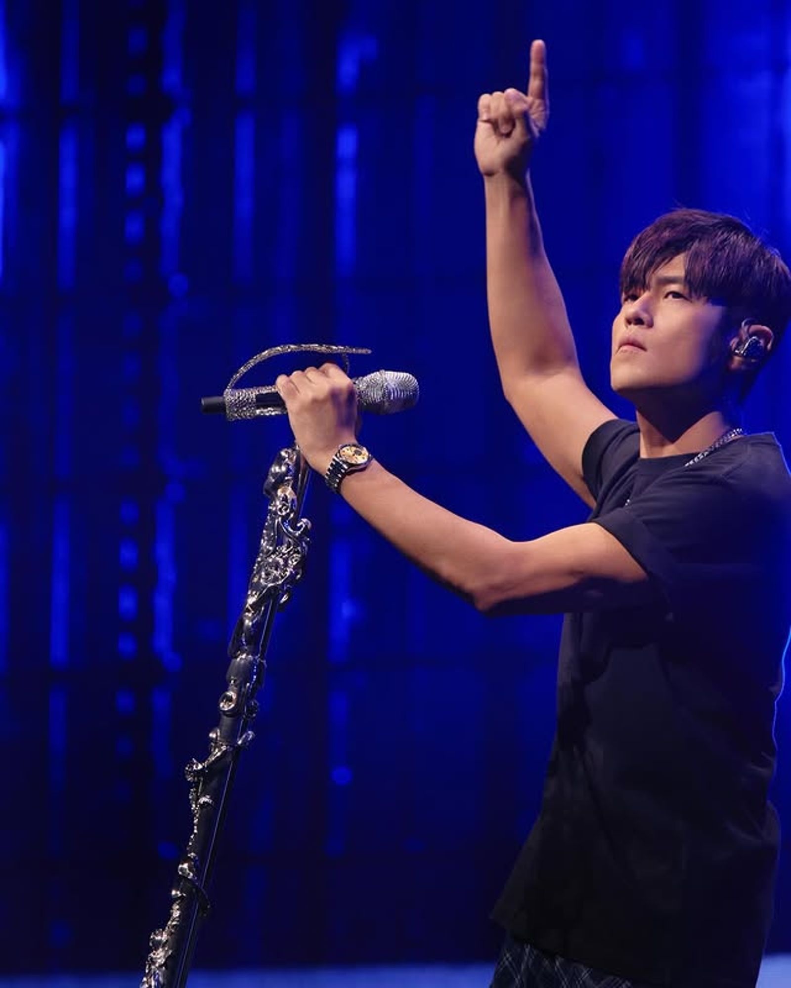 周杰倫上月底到武漢開唱，吸引逾10萬歌迷朝聖。翻攝IG@jaychou