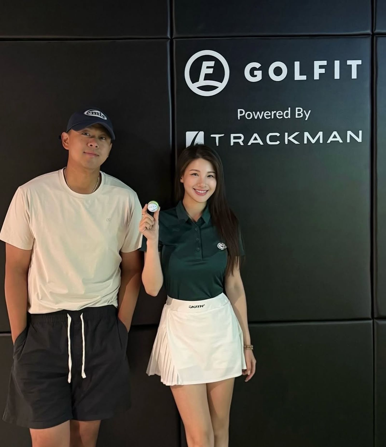 愛語莎成功考取照高爾夫教練證照。翻攝愛語莎IG