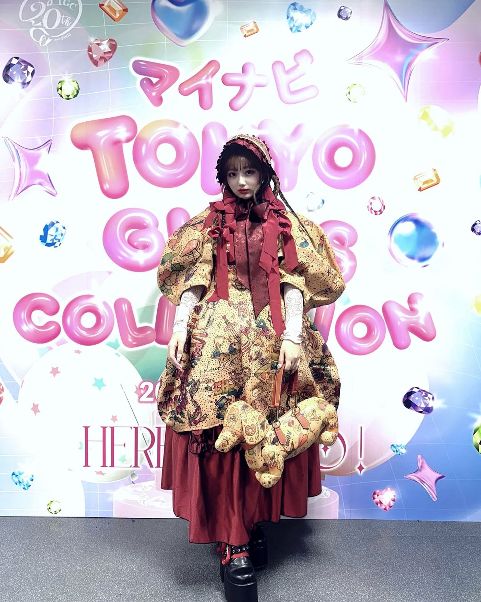 辻希美大女兒希空今年3月登上一年一度的時尚盛會「東京女孩時裝秀」（Tokyo Girls Collection） ，全家人都到場為她打氣。翻攝IG@noa._.1126_