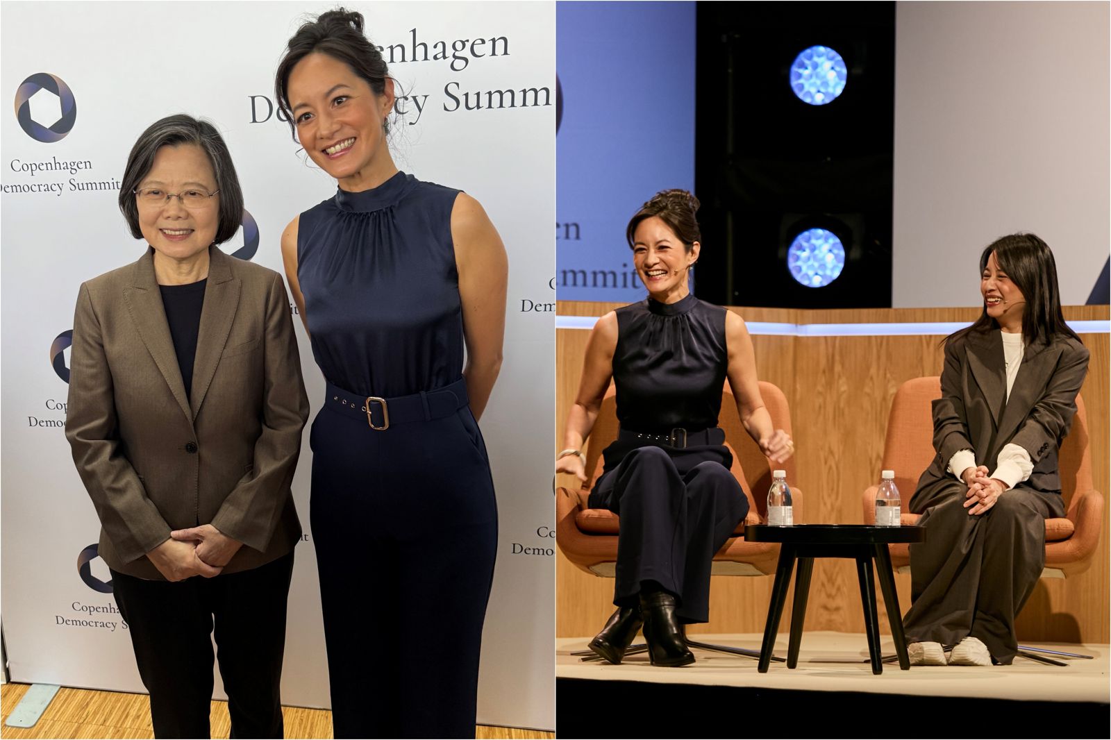 戲裡戲外總統會面　蔡英文羨慕Janet「不用選就當總統真好」