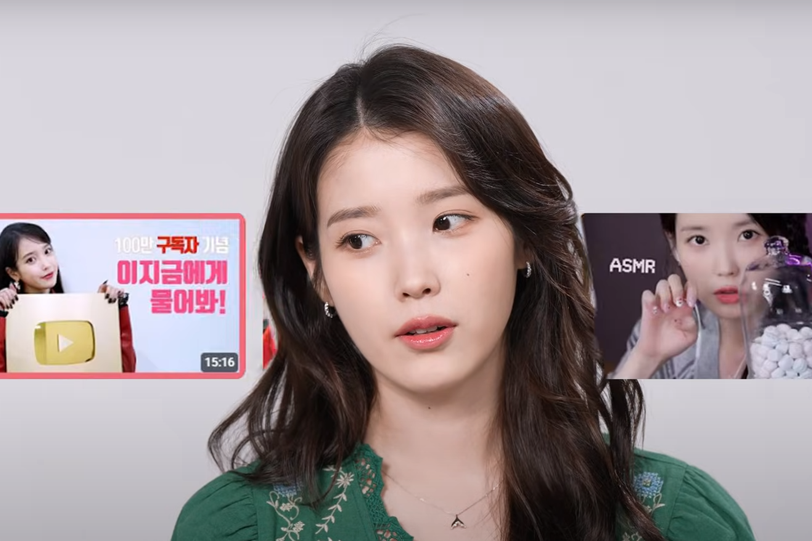 IU分享印象深刻的影片拍攝花絮。翻攝YT@dlwlrma