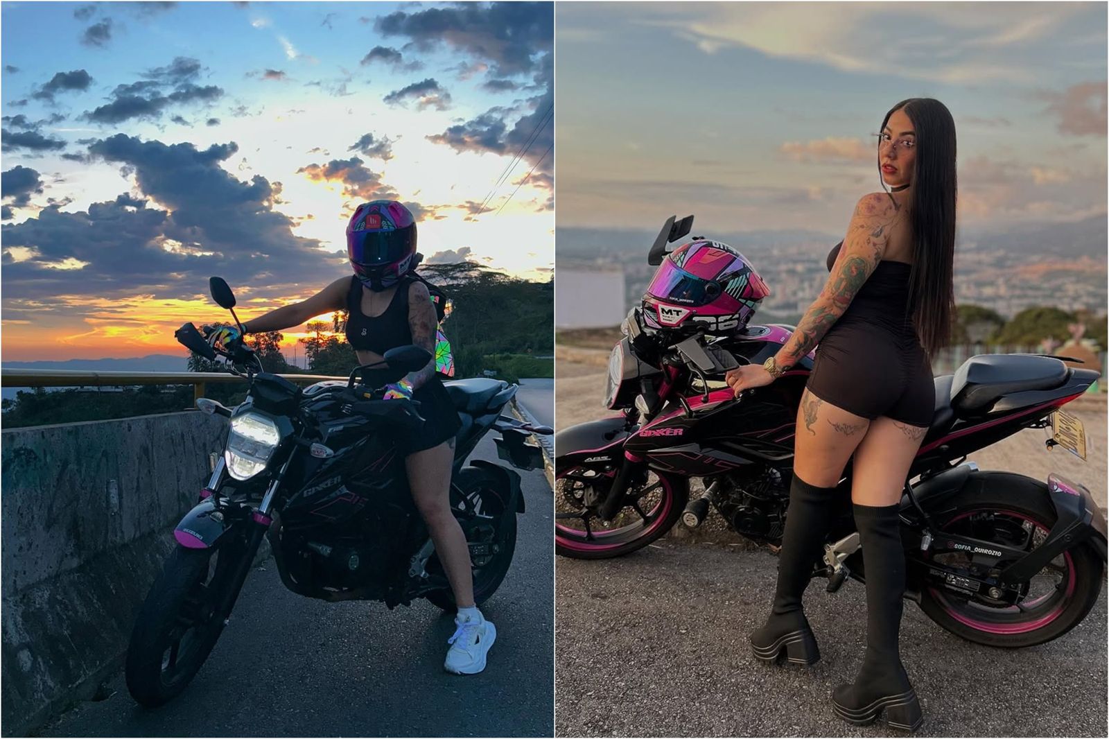 凱倫慘遭捲入聯結車輪下，當場遭輾斃。圖／翻攝自IG／sofia_quiroz10