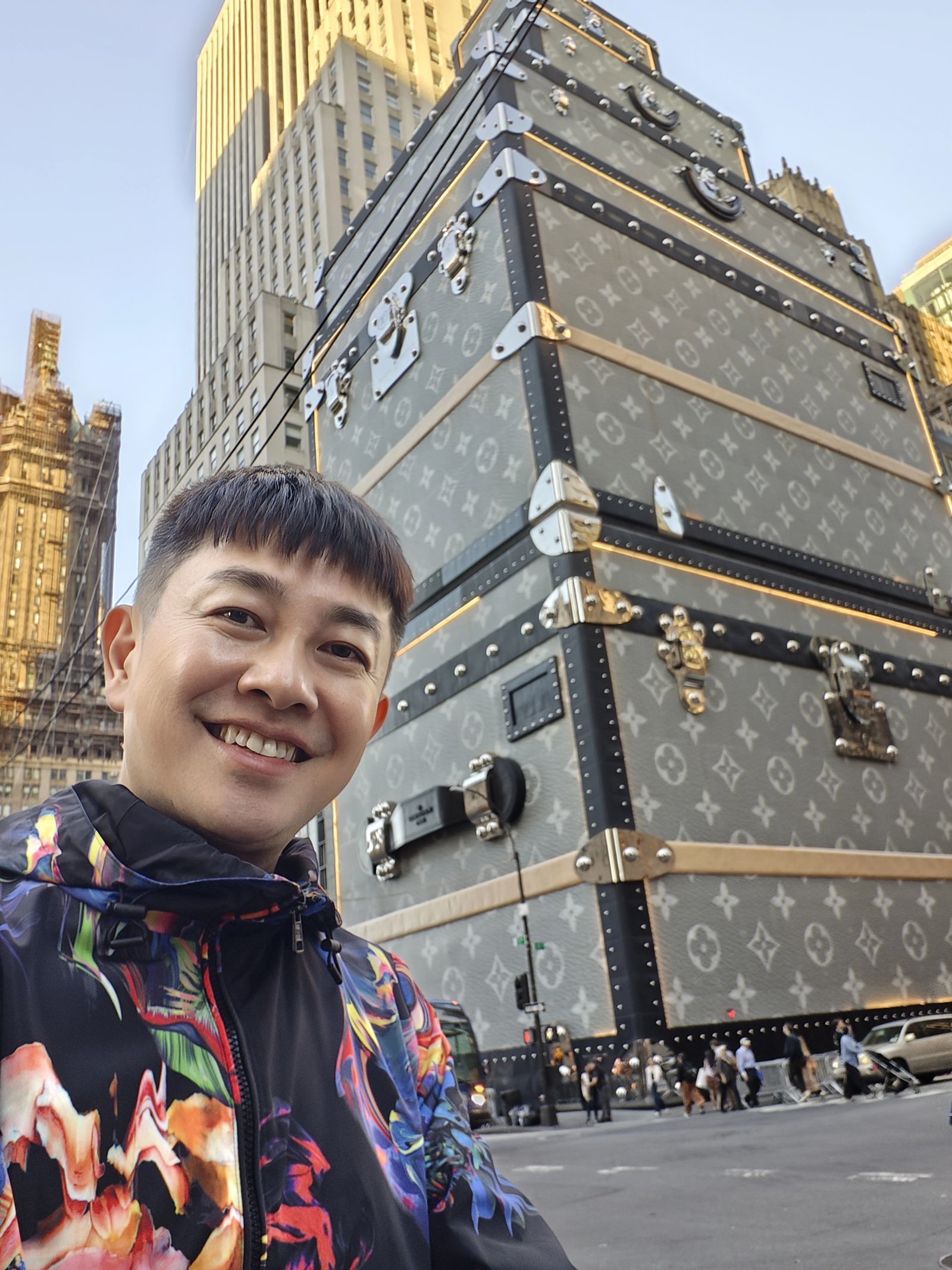 李明川去美國休息。產值娛樂提供