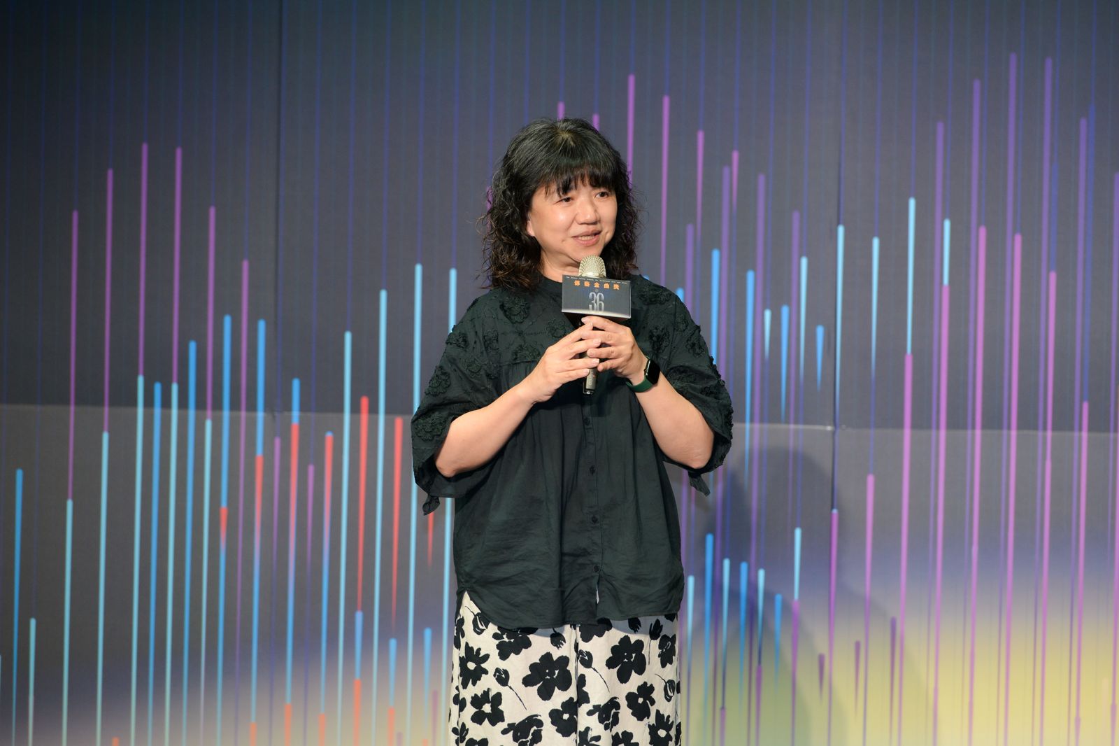 文化部政務次長李靜慧致詞。三立提供