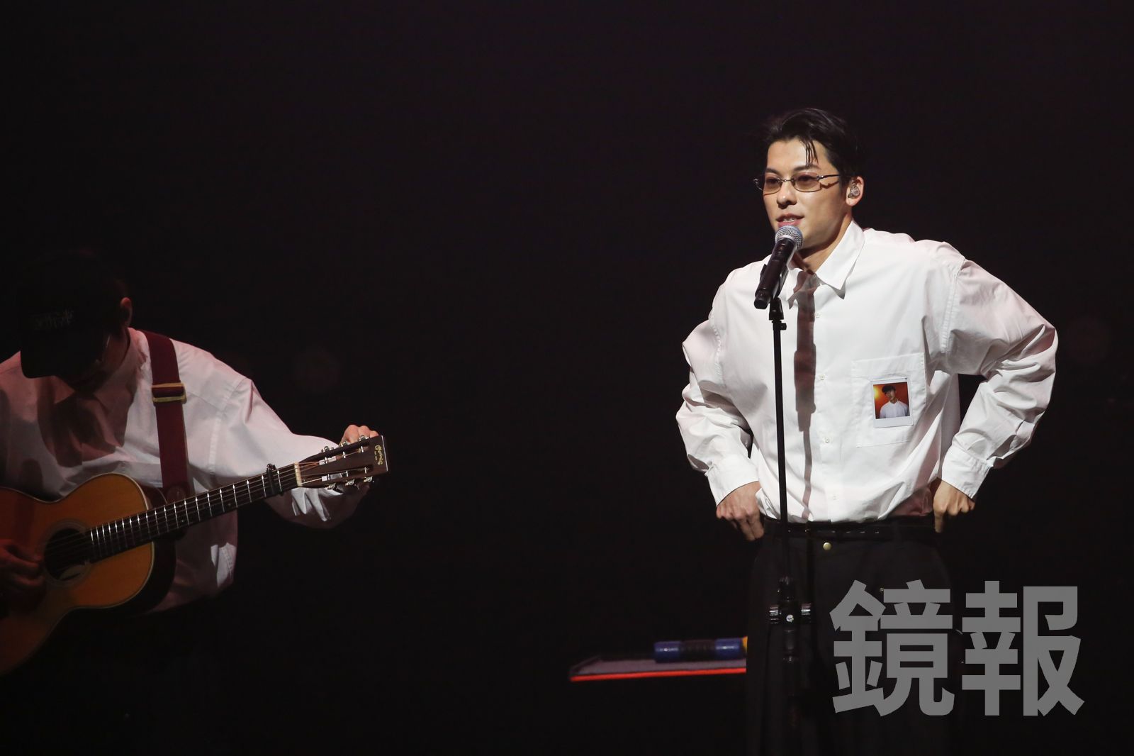 許光漢(如圖)和國國認識多年。李鍾泉拍攝