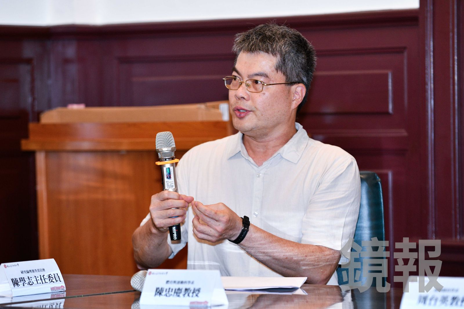 女足抽血案教授陳忠慶停聘半年又復出　陳培瑜3問教育部：程序仍有疑義