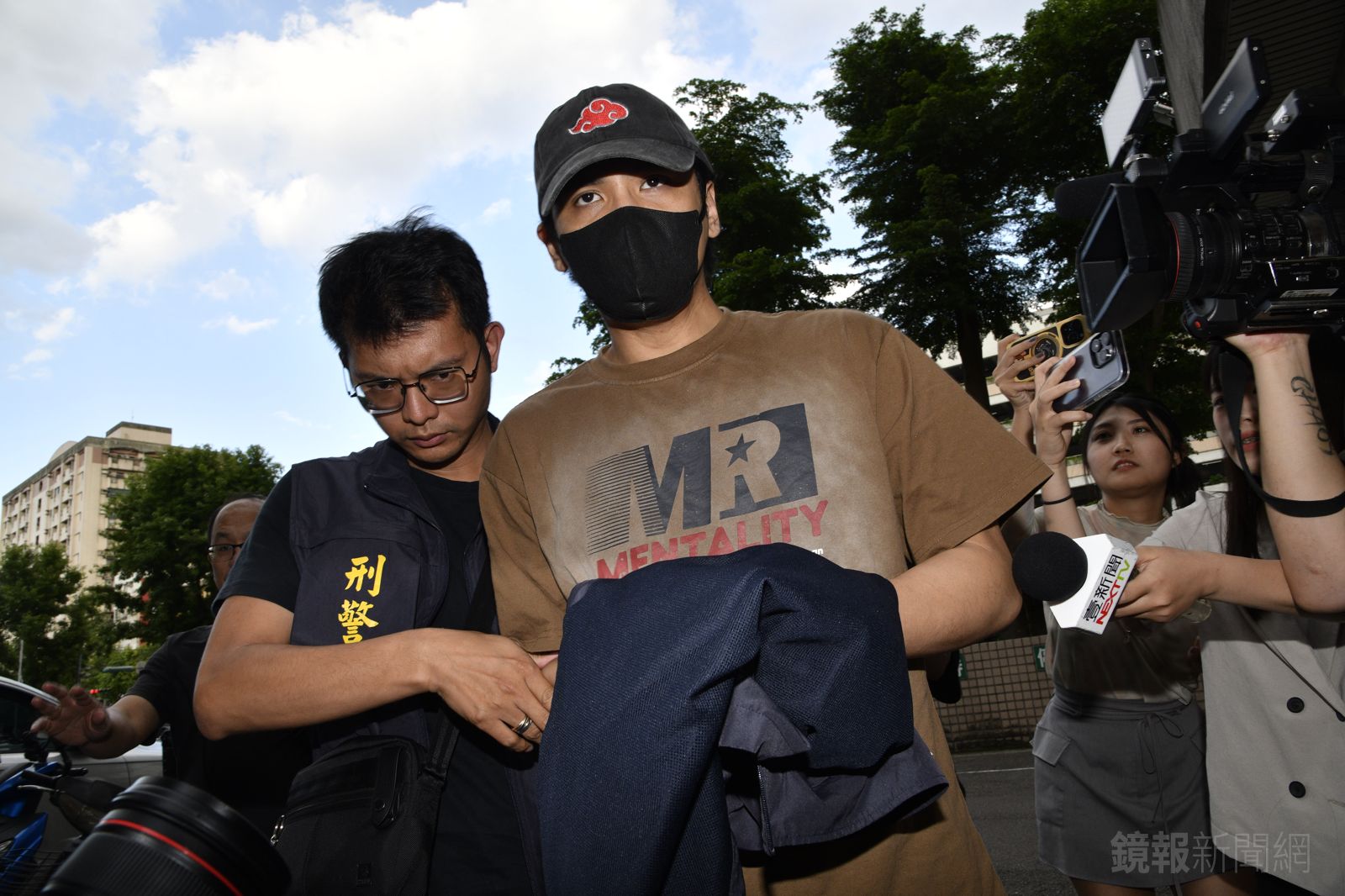 陳零九因閃兵被拘提，演藝事業停擺中。李智為攝