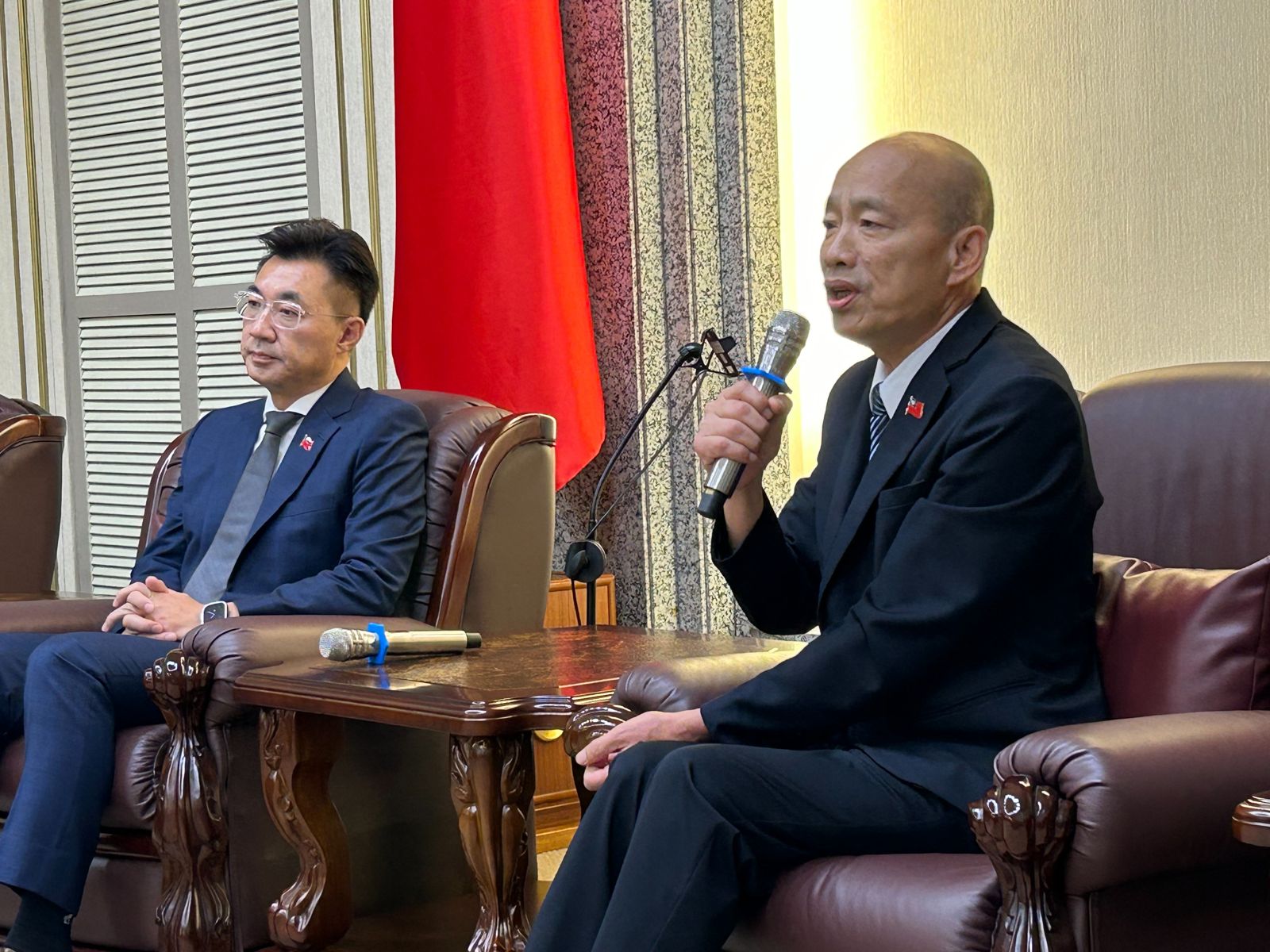 賴清德籲聲援沈伯洋　韓國瑜再爆金句：自己生病、要讓別人吃藥
