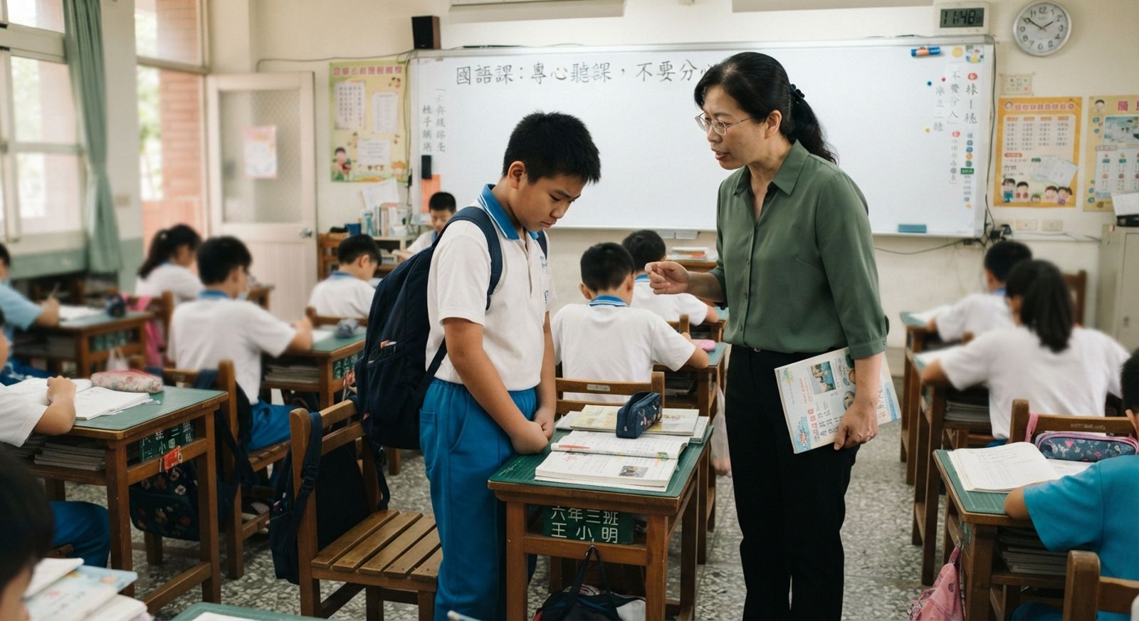 「你很爛!」優良教師失控踹課桌遭告 法官翻出「驚人輔導紀錄」心疼她:辛苦難為