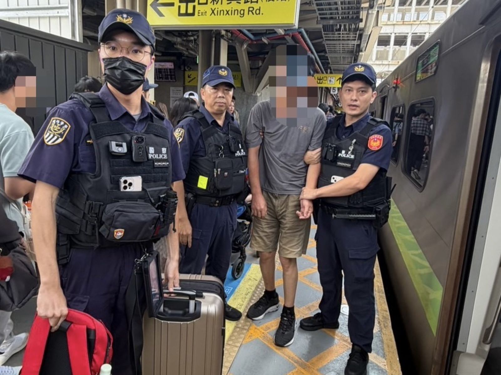 台鐵車廂驚傳「殺人預告」!男打110恐嚇後掛電話 警沿線追到中壢