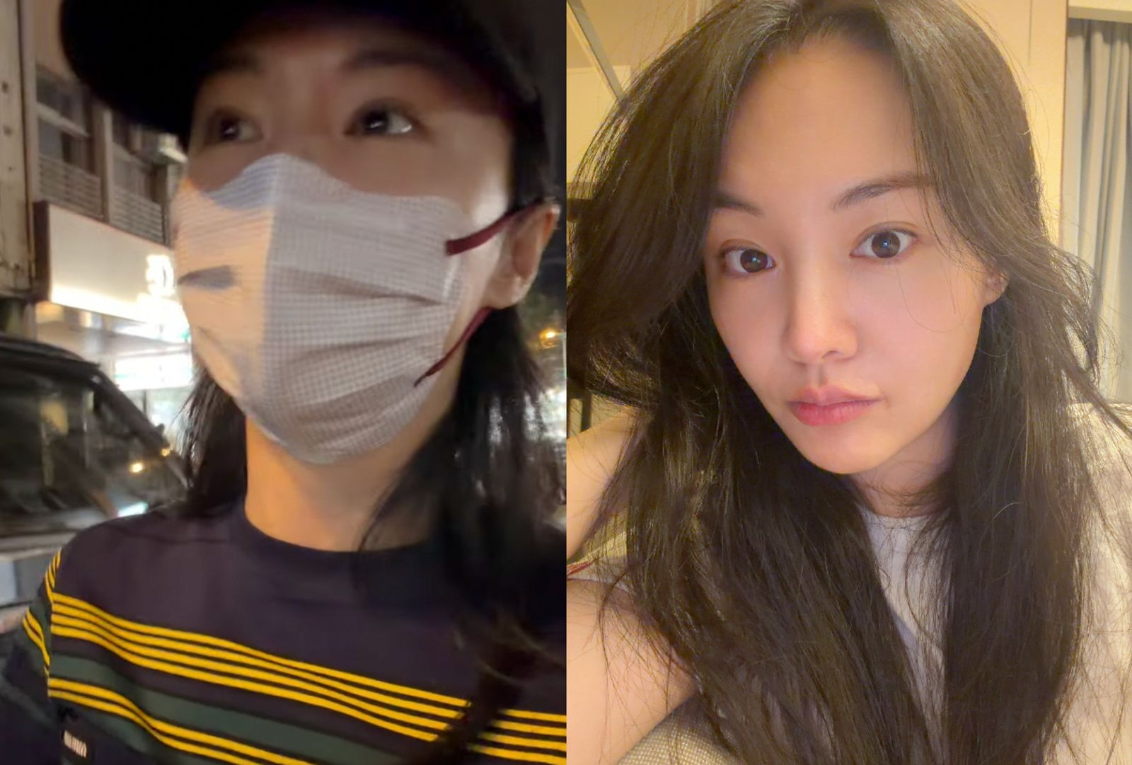 中國女星鄭爽的近況曝光。圖/翻攝IG@456ha.haha