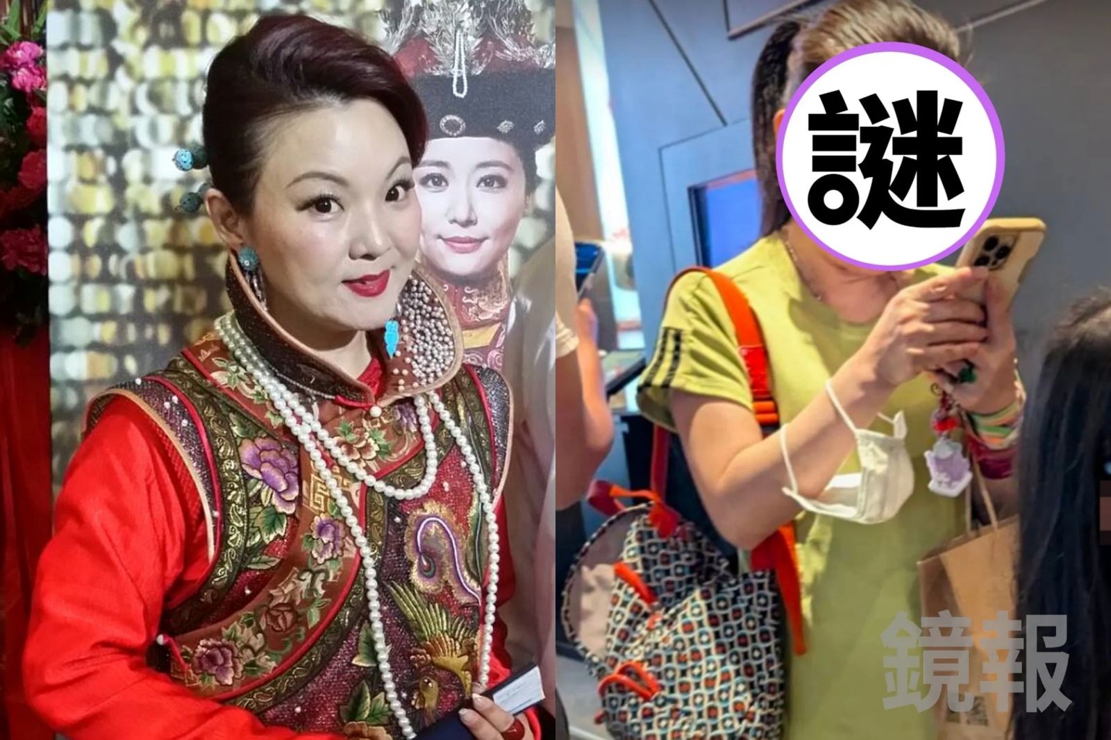 都是寶貝孫！58歲旗袍女神素顏帶孫女吃壽司　綜藝大哥為3歲孫衝警局提告酸民