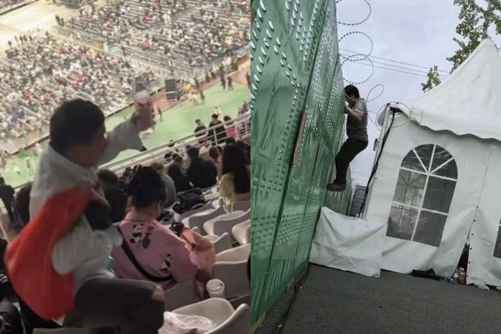 周杰倫演唱會「賣水哥」爆紅！提前10小時翻牆進場「1瓶僅賣5元」。圖 /翻攝自微博