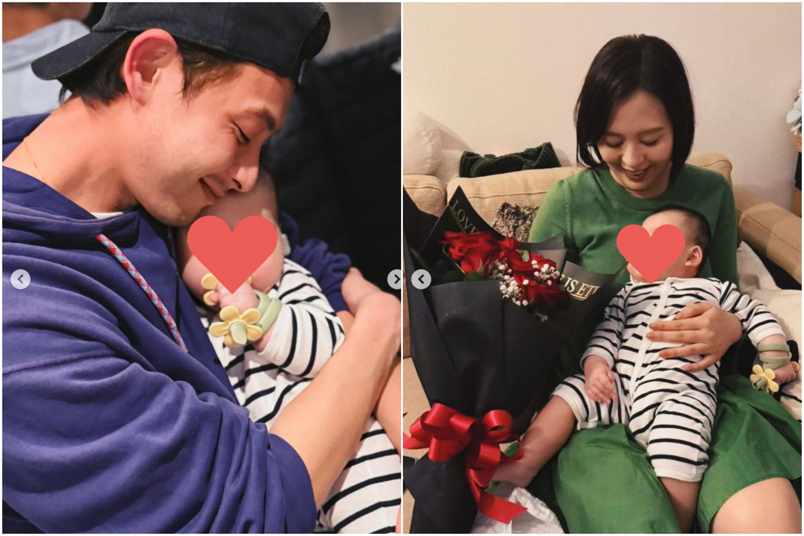 閃炸!劉品言情人節收工一回家見連晨翔「抱娃又捧花」 卻遭老公抱怨曝光「有心事」畫面