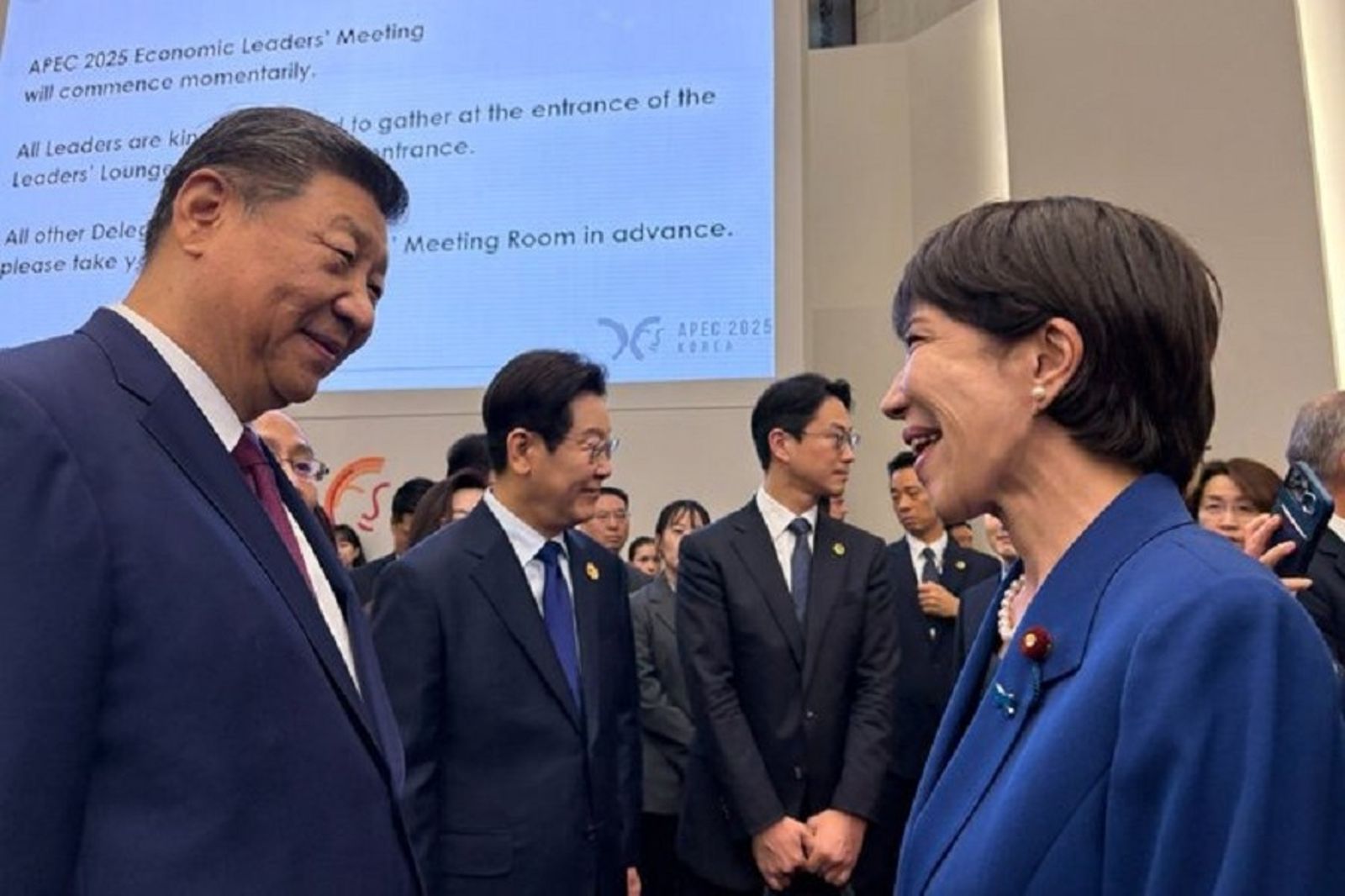 中共害怕的女人來了！習近平看稿念沒笑容　見高市早苗30分鐘結束