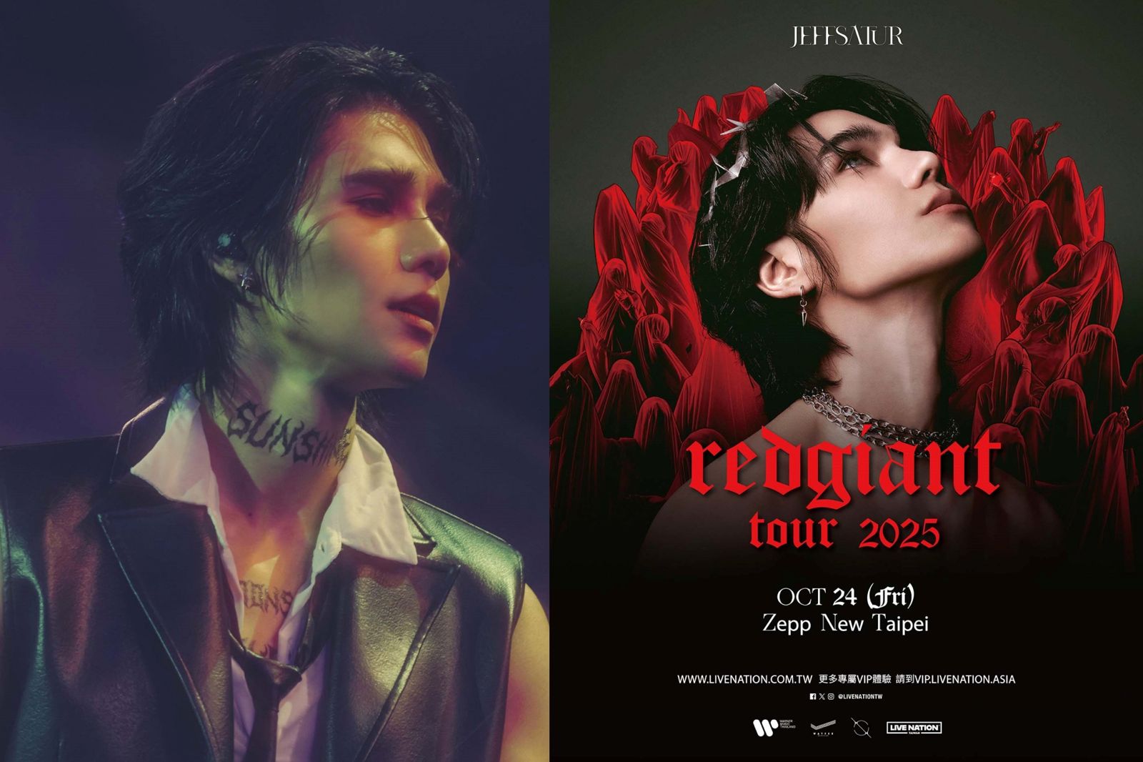 4國混血才子Jeff Satur IG粉絲破536萬 「最愛台灣泰星」10月再來台開唱