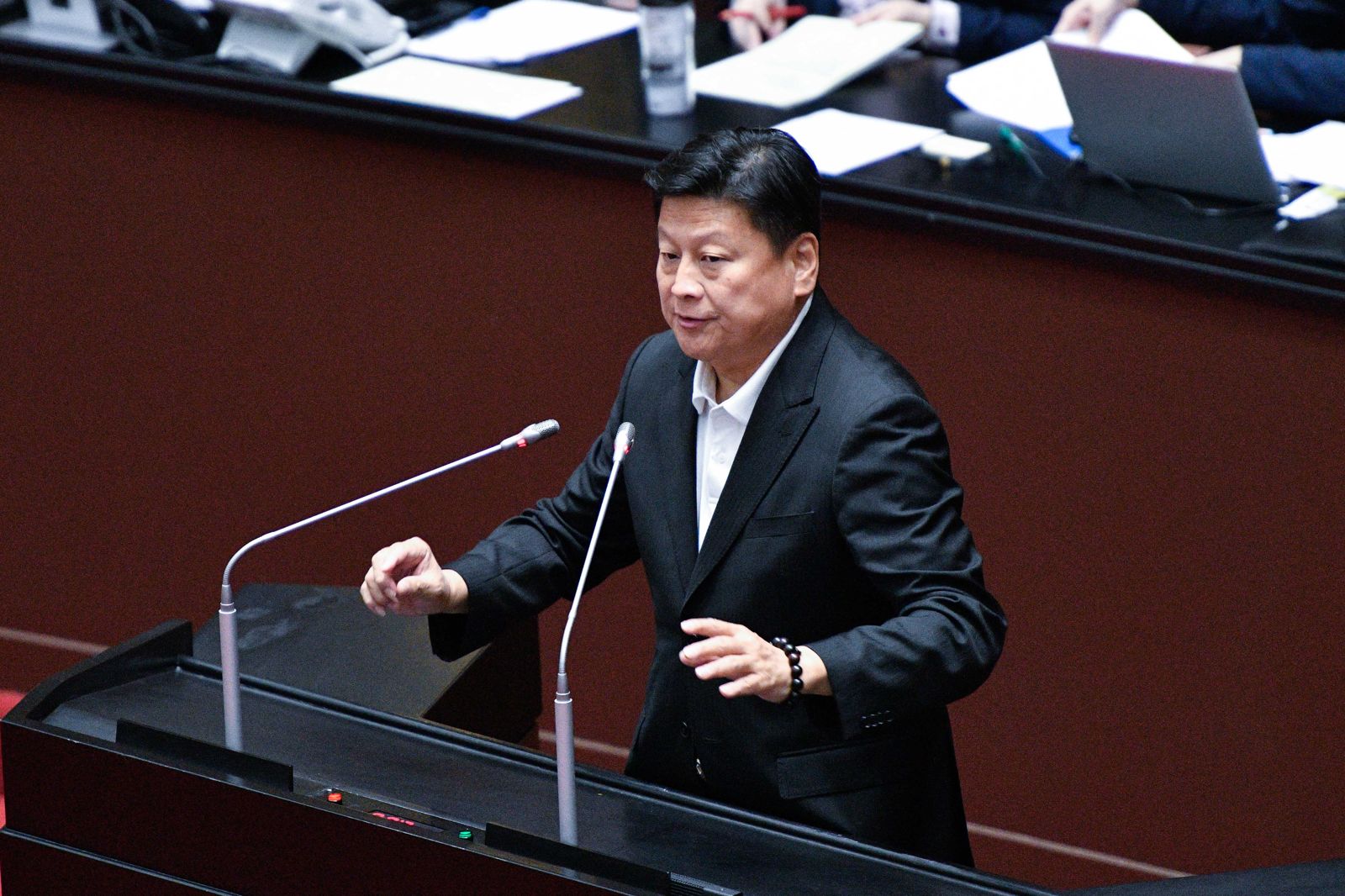 國民黨團取消總召2年條款 傅崐萁避談續任與否:維持國會朝野力量平衡極具意義