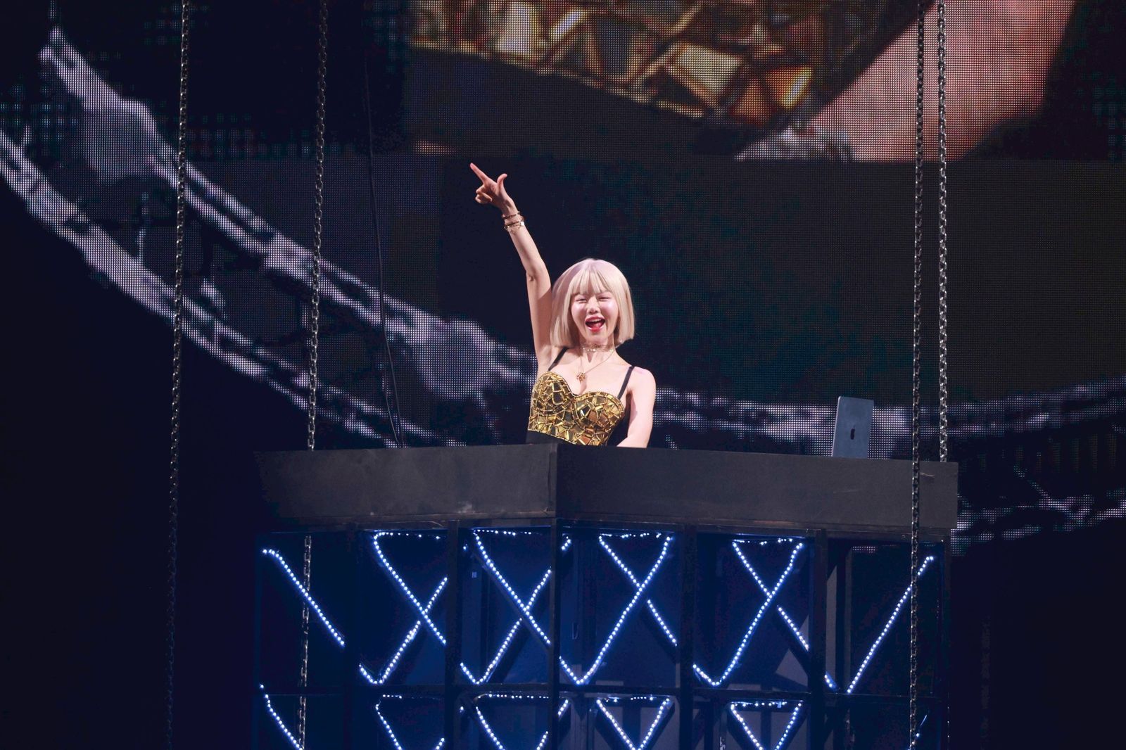 羅志祥13日邀嘉賓DJ SODA同台合作。劉耀勻攝