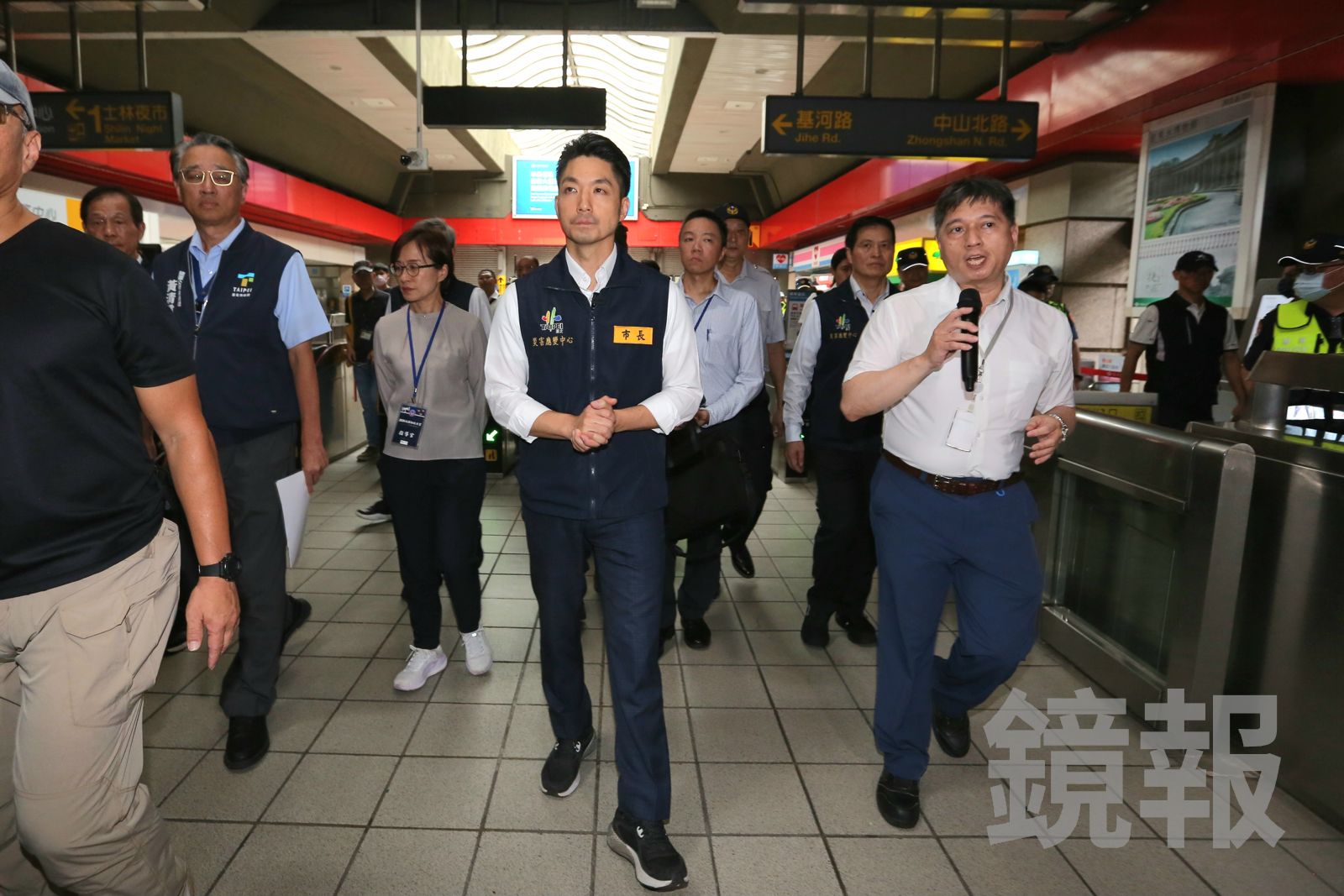 視導北市城鎮韌性演習 蔣萬安曝措施調整:民眾避難跪姿、坐姿、臥姿皆可