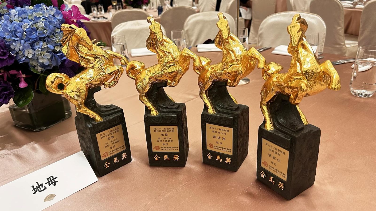 《地母》獲四座金馬獎。翻攝Threads @bingbing_fan