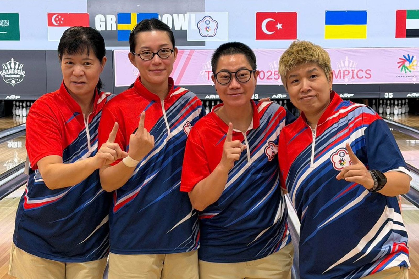 女力爆發!東京聽奧代表團首金出爐 女子保齡球團體直落二力克韓國