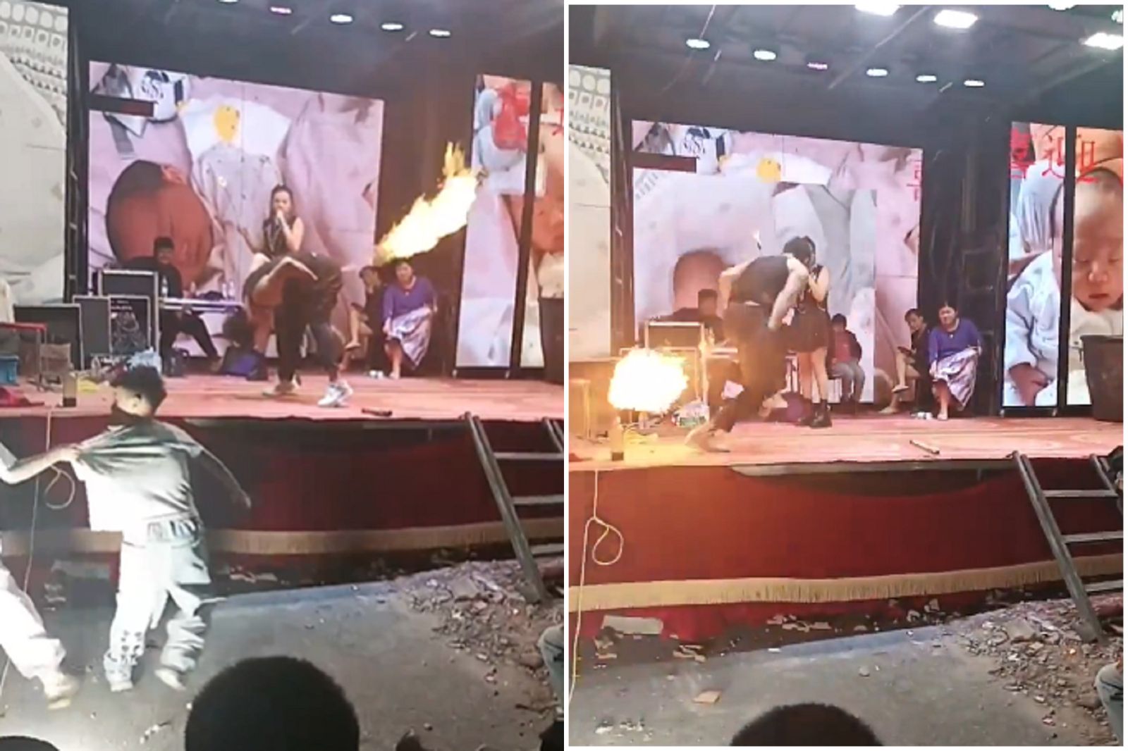 人家放屁他噴火　「屁股燒火」超猛絕活影片曝光