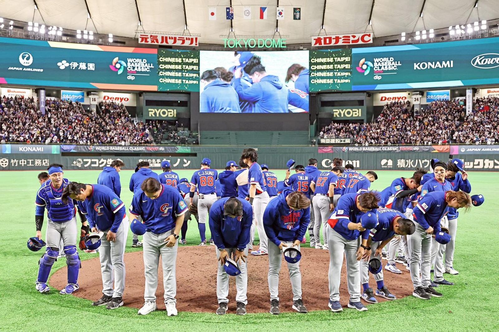 WBC台首勝韓國!蔡英文不只謝謝台灣隊 還有蔡阿嘎、佛光山、薩摩耶「萊芙」