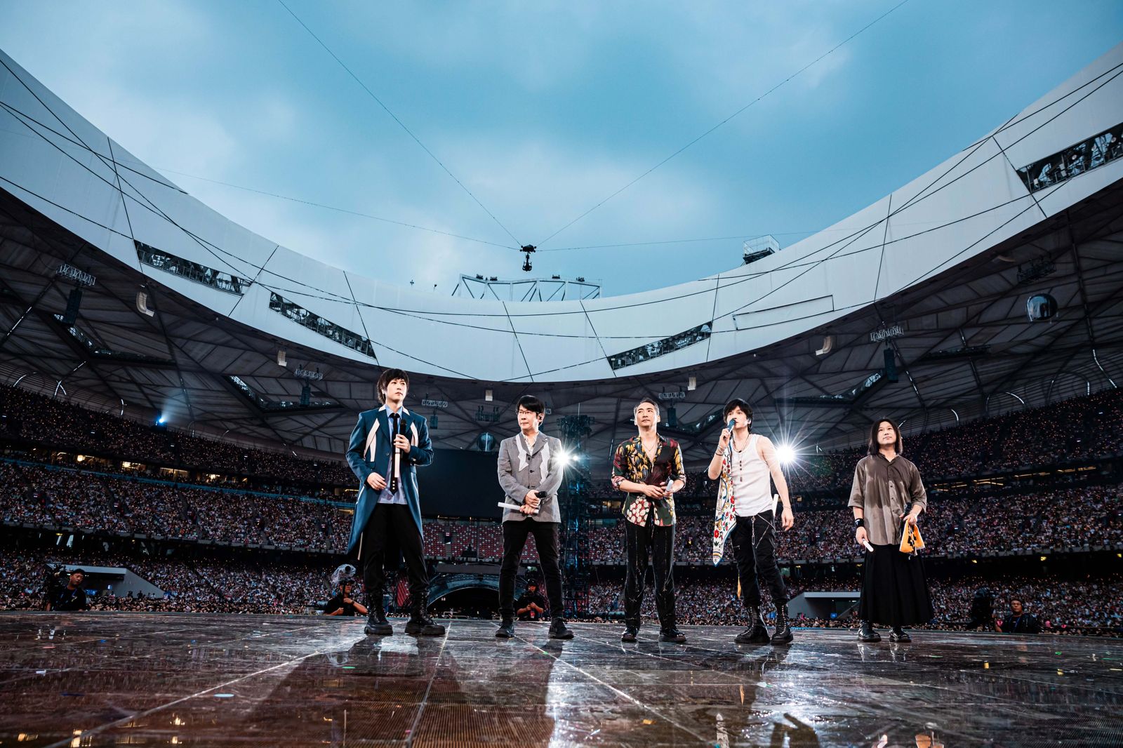 五月天近日在北京鳥巢開唱。相信音樂提供