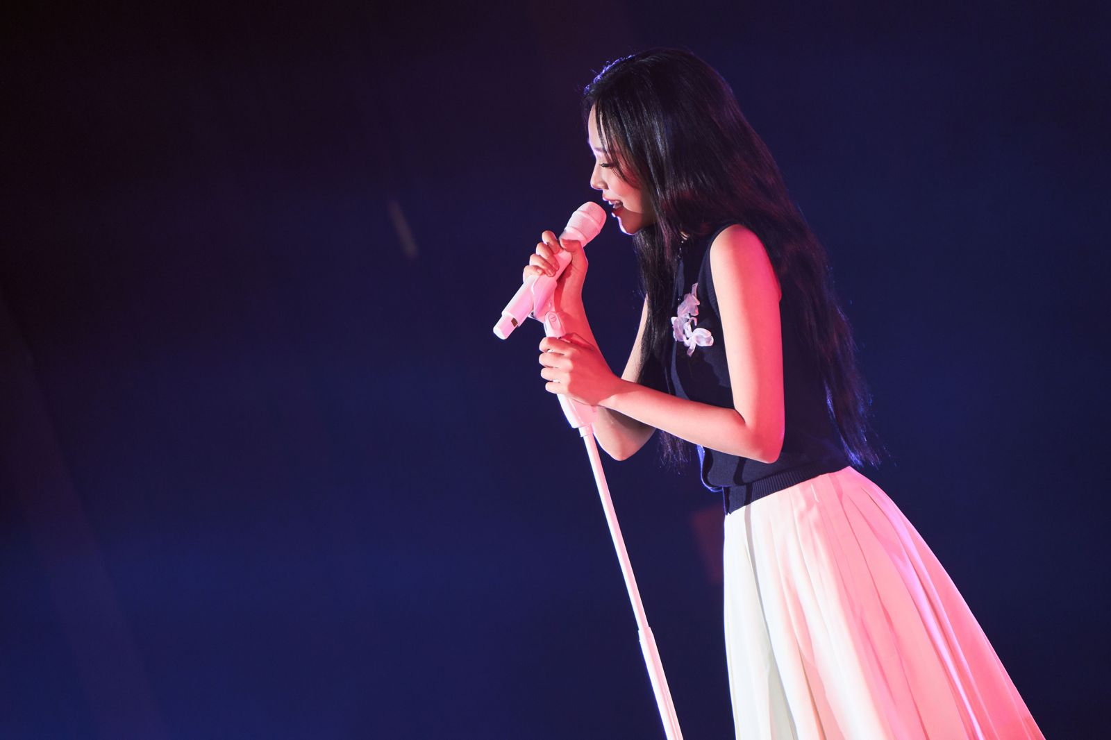 BIBI現學許多中文。Live Nation Taiwan 提供