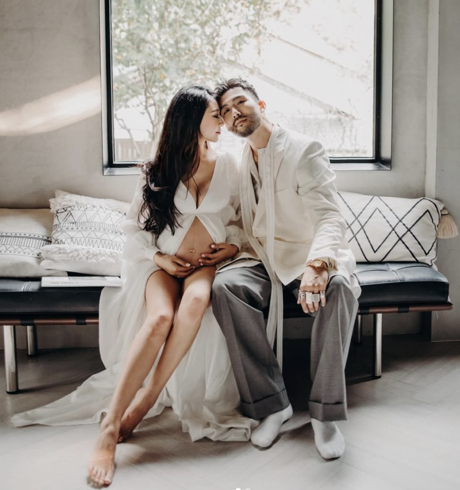 「那個凱文」王懷祖(右)愛家形象崩壞。翻攝IG @meowvocado