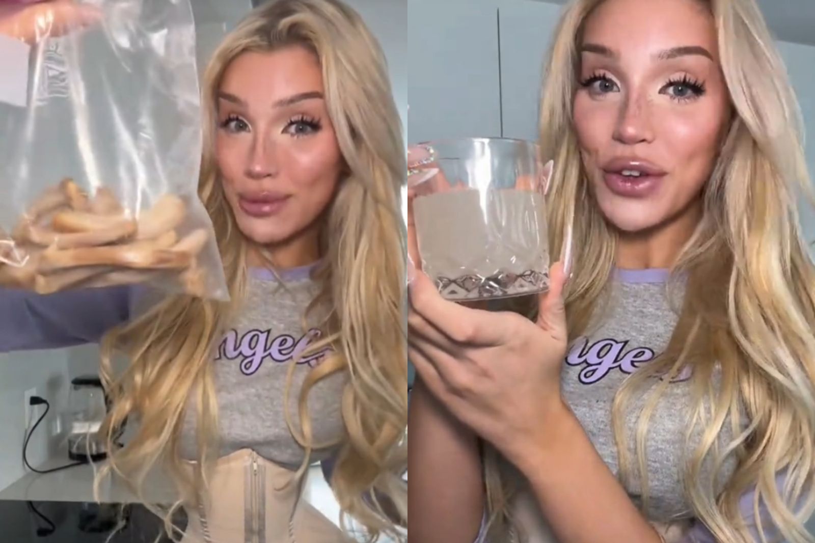 聲稱拆除全部肋骨！女網紅熬高湯「一口乾了」：味道像雞湯