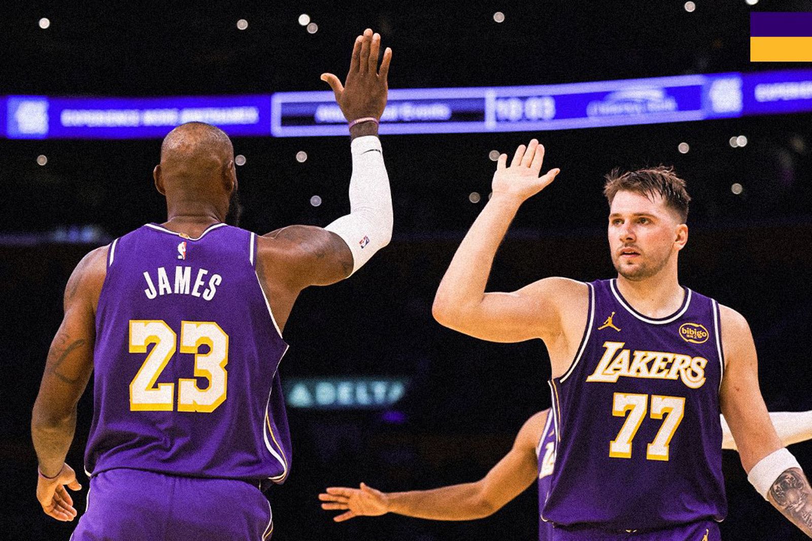 洛城內戰爆「火氣」！Luka Doncic轟43分　湖人豪取5連勝晉級NBA盃淘汰賽