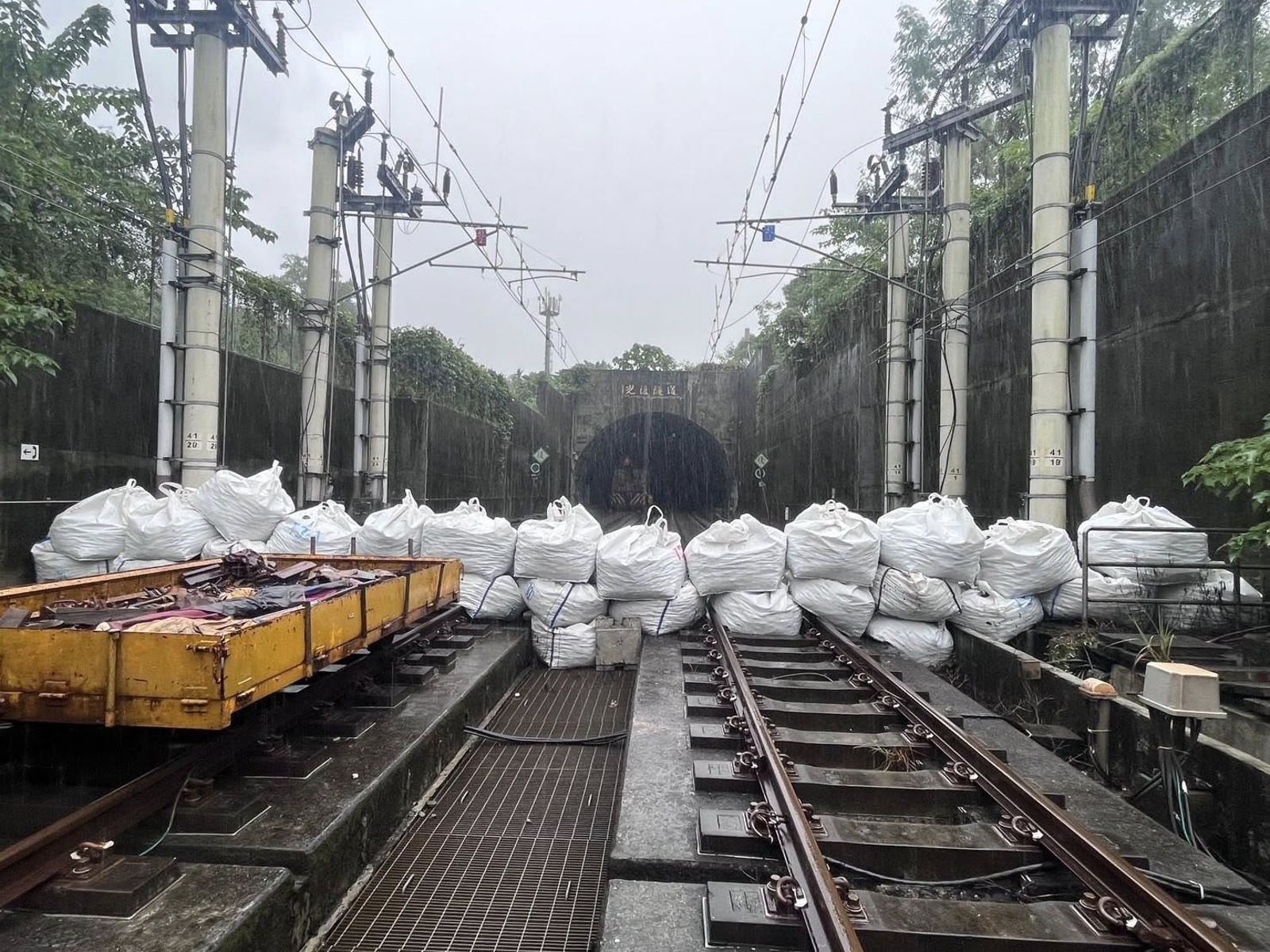 光復河底隧道安然無恙。圖／翻攝自沈慧虹臉書粉專