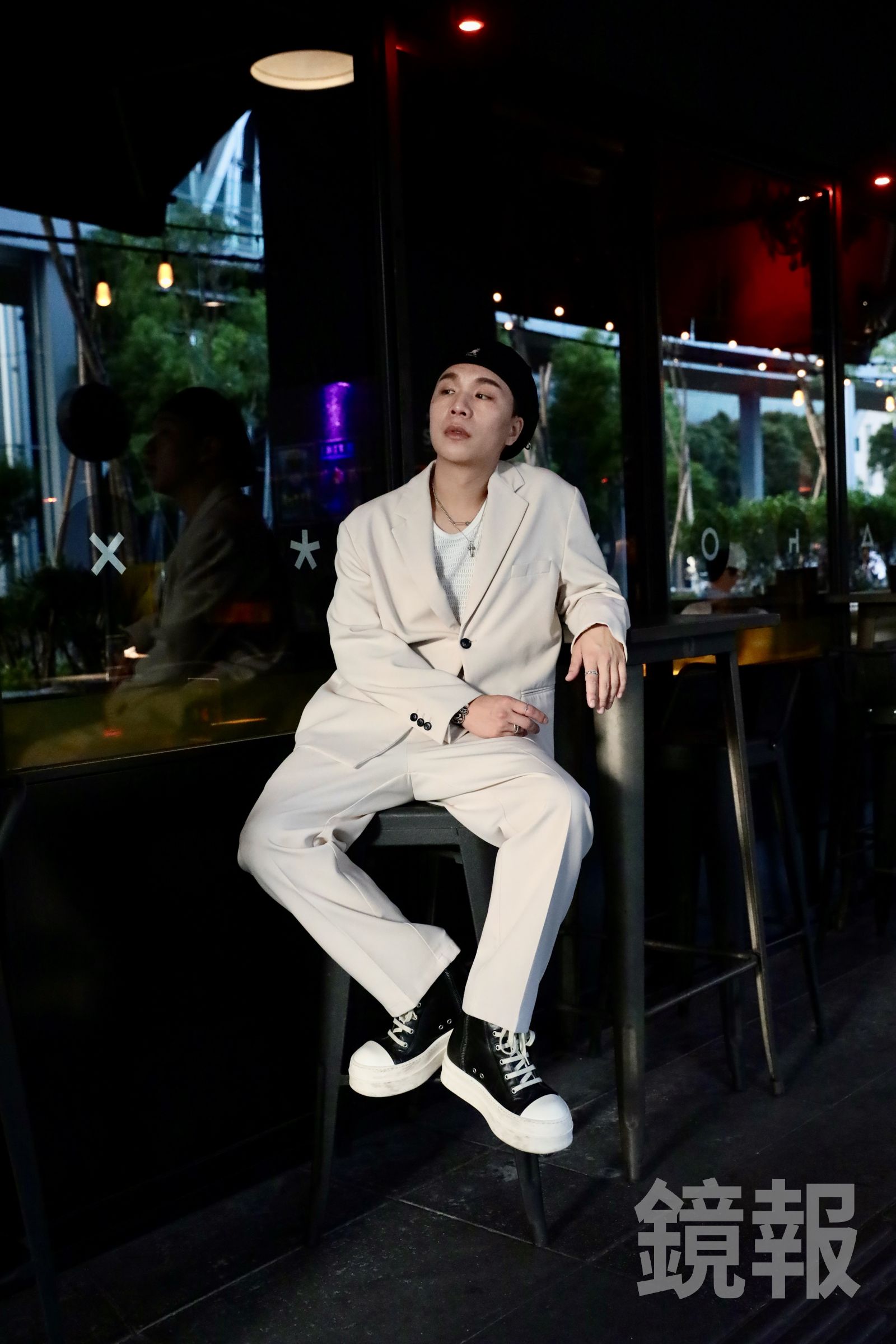 主持帶給派翠克成就感。林煒凱攝