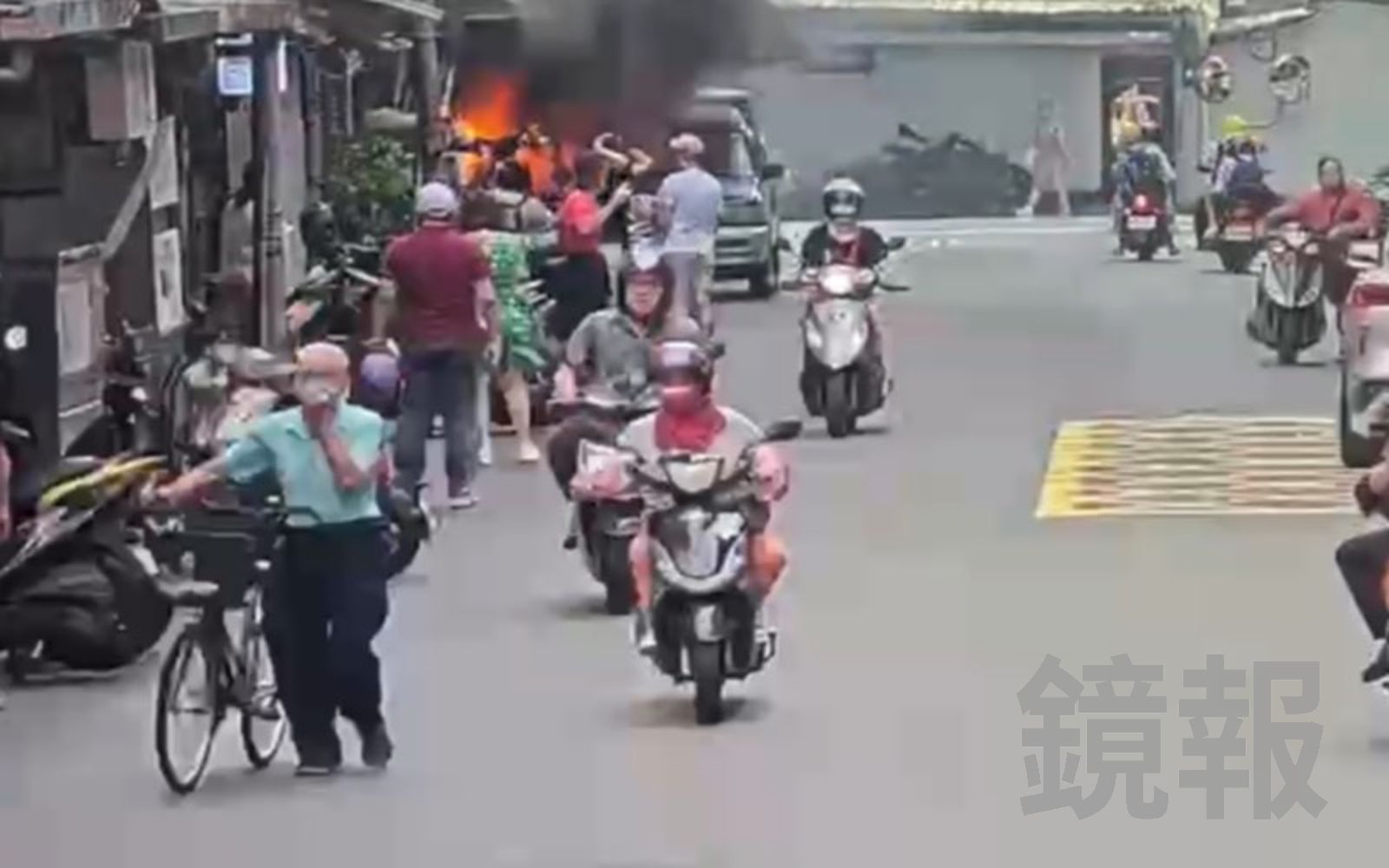 起火畫面曝光！趙姓屋主荒唐脫序　撕毀拘票又喊提審遭依多罪移送