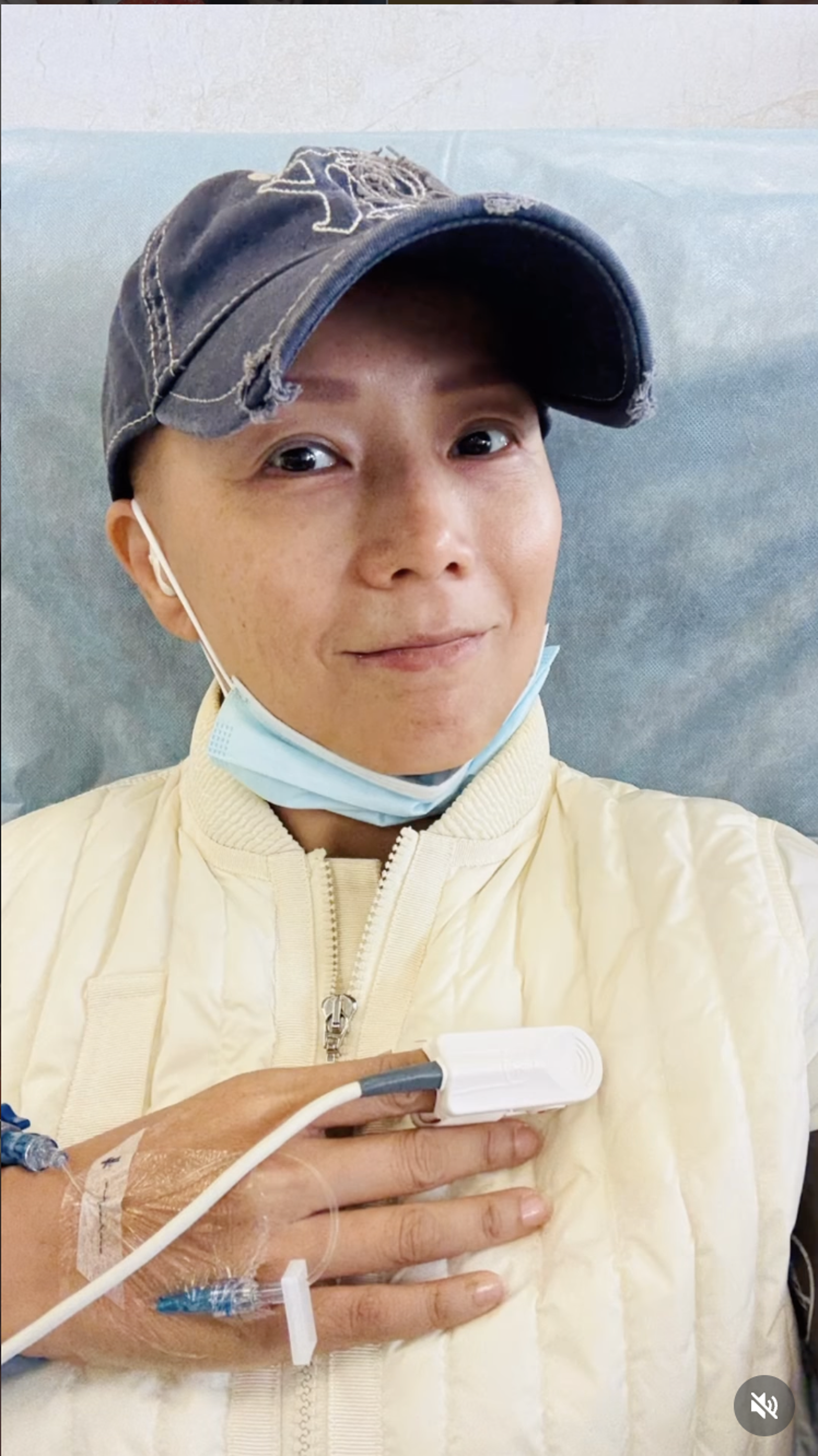 吳文忻積極抗癌。翻攝IG @nat_ng_nat