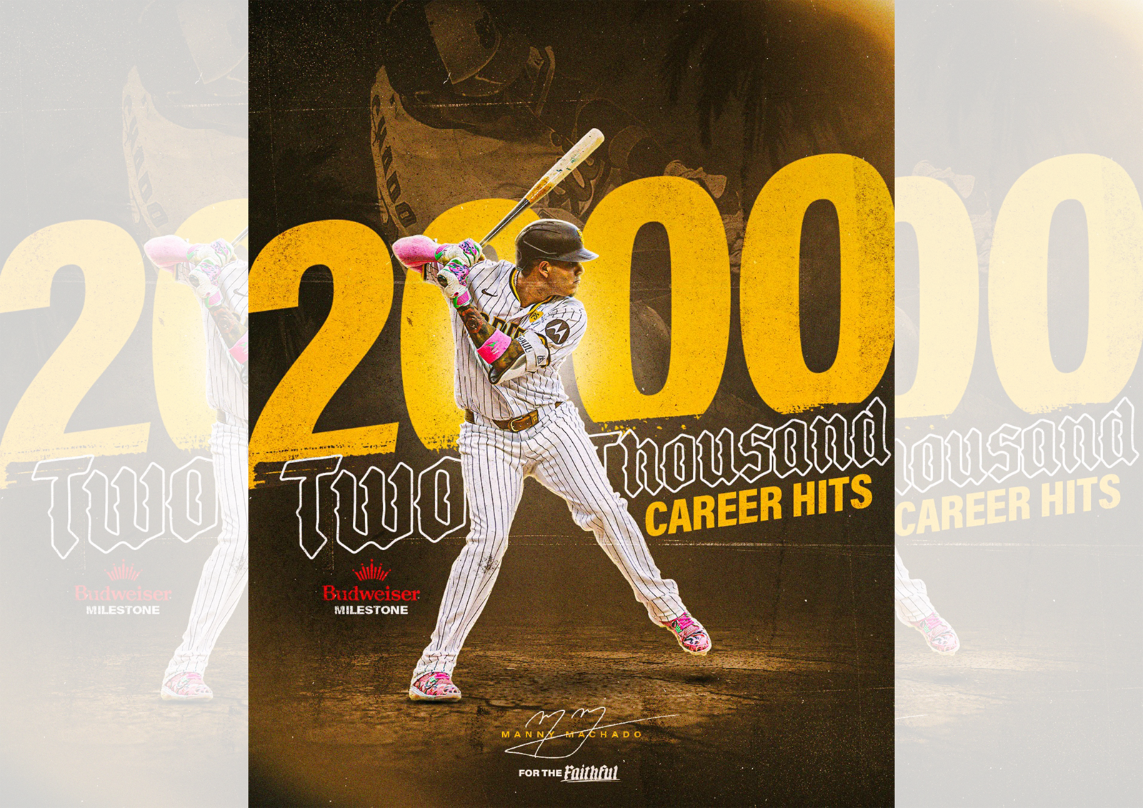 MLB／Machado敲出生涯第2000安　教士球迷起立致敬