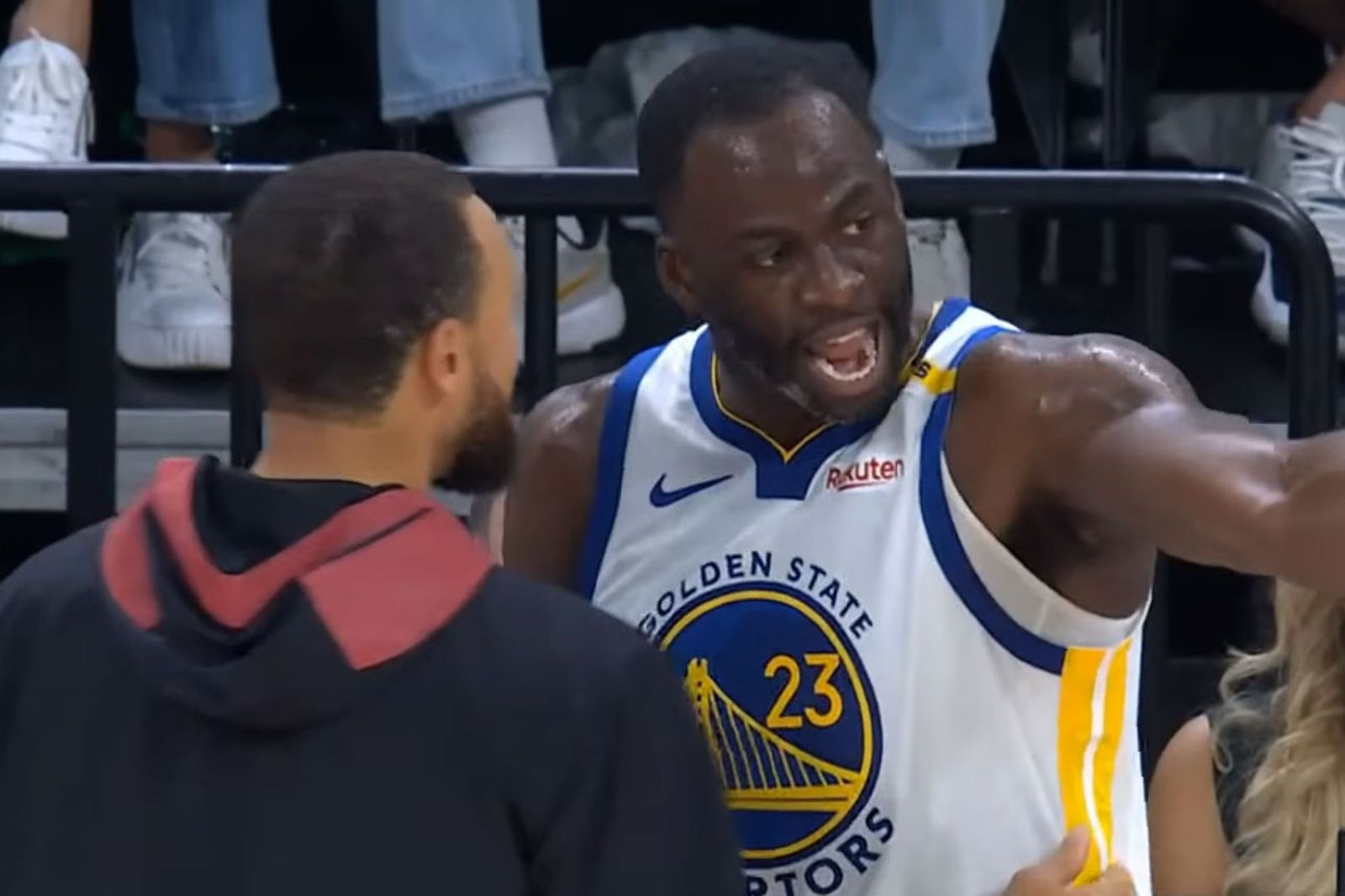 NBA／灰狼3分雨轟垮勇士扳平系列戰　Green狂噴裁判Curry急安撫