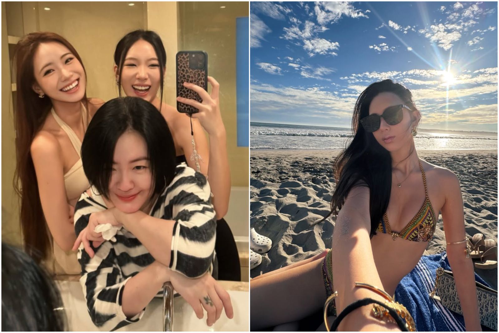 20歲大女兒Elly深夜放送比基尼辣照!釣出小S「營業」喊14字 網笑虧:不准贏媽媽