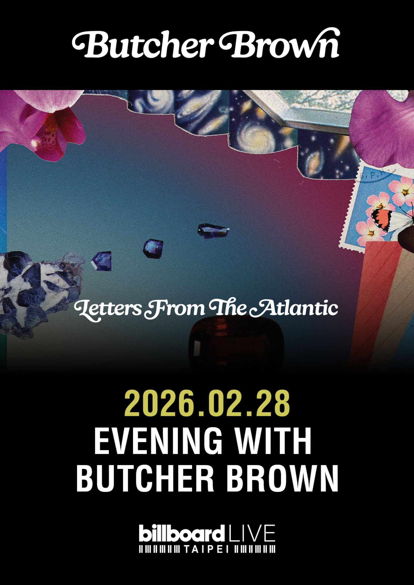 Butcher Brown2月28日首度來台演出，Billbord Live TAIPEI提供