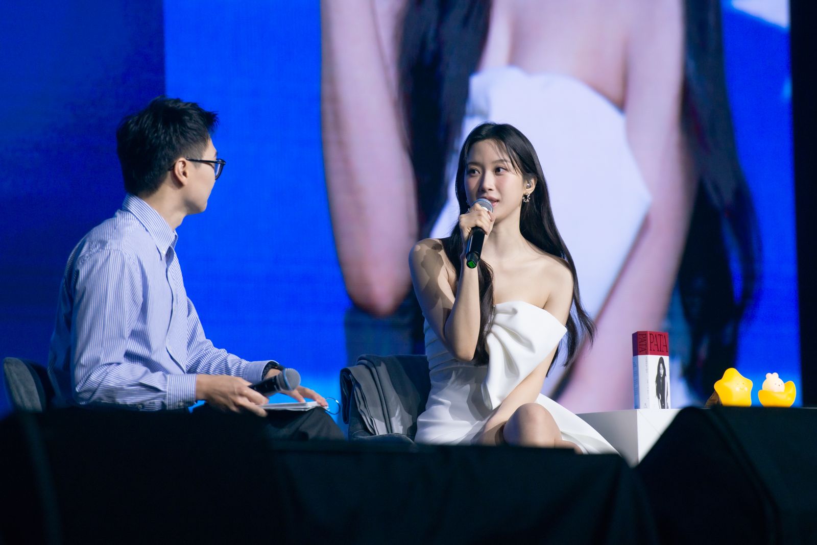 直擊/女神降臨!文佳煐開場就「烙台語」超親民 自爆最近愛上《動森》