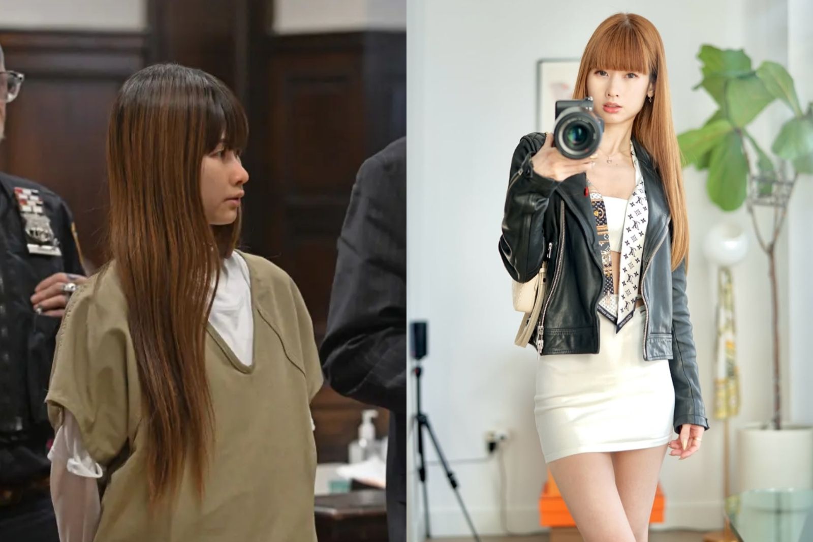 沒名牌穿了！台灣霸王餐網美「囚服出庭」狼狽畫面曝　做1事遭法官怒斥