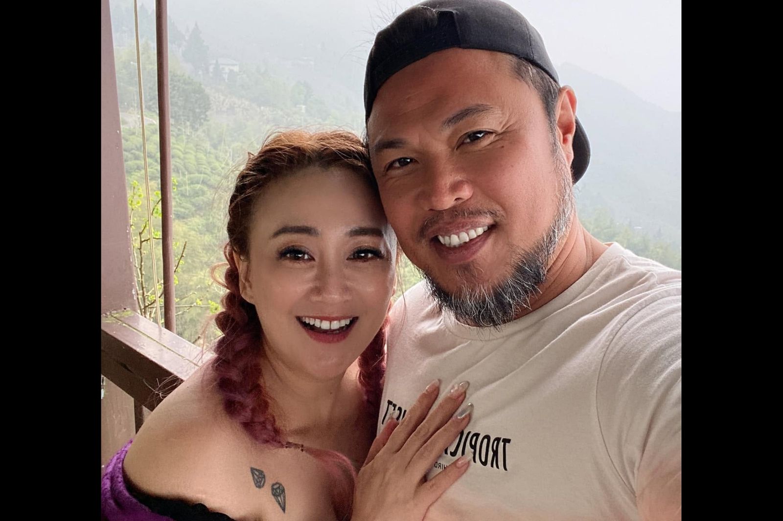 陳致遠、林秀琴因私接工作遭經紀公司告上法院。圖/翻攝自陳致遠 Chen Can Change臉書