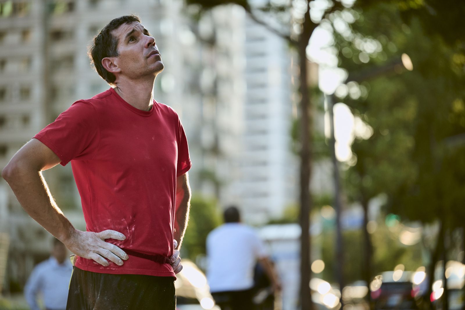 艾力克斯霍諾德（Alex Honnold）將赤手攀登上台北101。Netflix提供