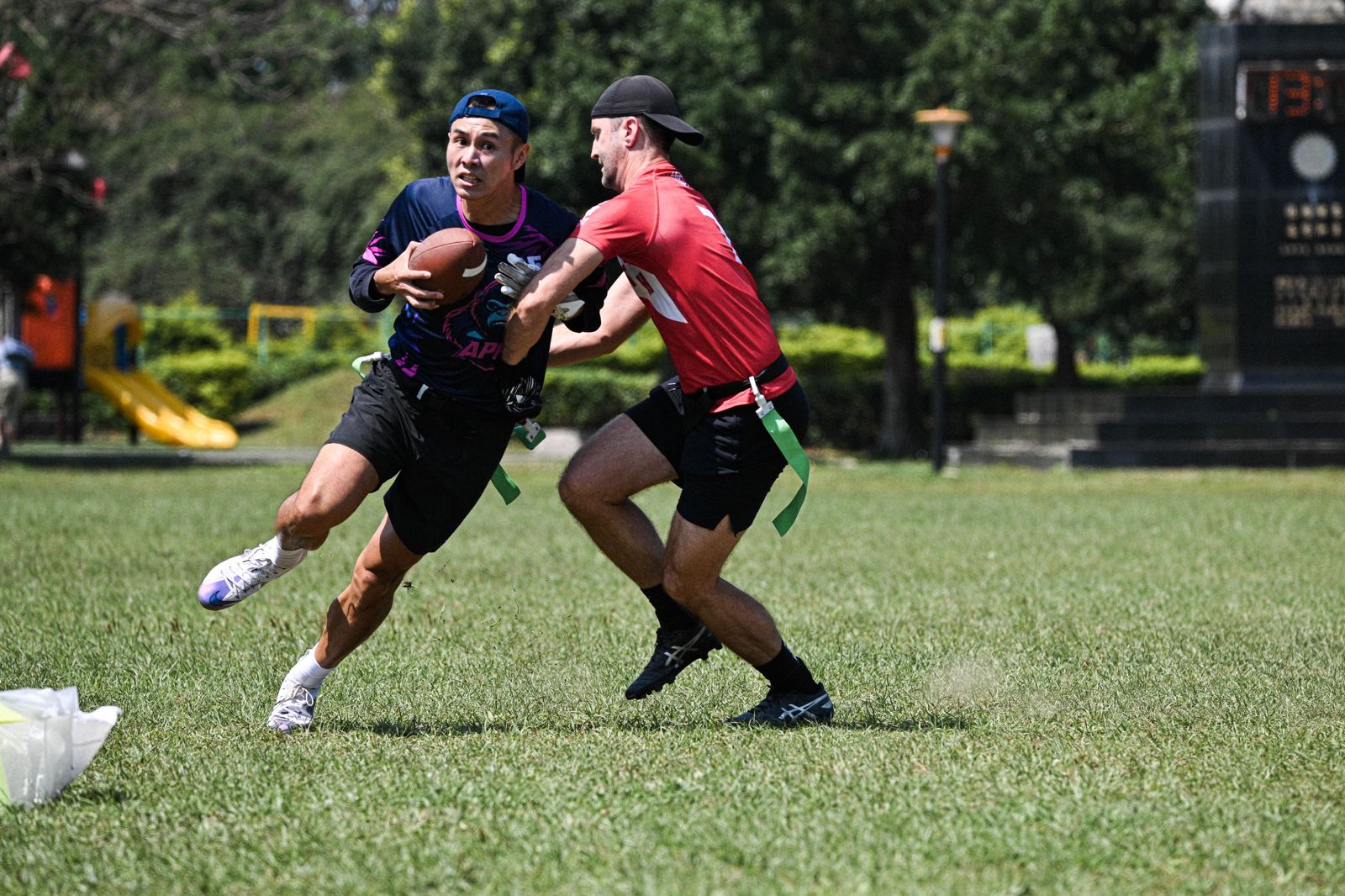 Richie強調創立APEX 5X5，希望能在台灣推廣這項新興運動。（左為共同創辦人Ramos）。APEX 5X5提供