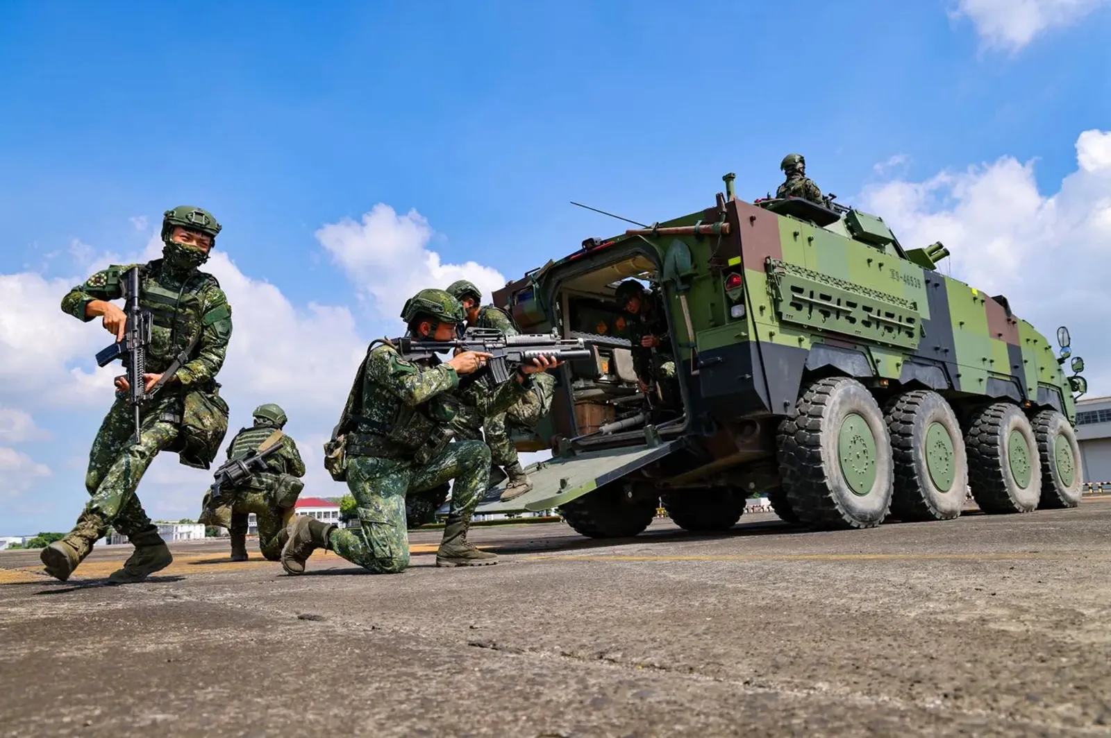 美國持續強化印太地區軍事部署,因應中國可能對台灣採取軍事行動的風險。圖/翻攝自中華民國陸軍臉書